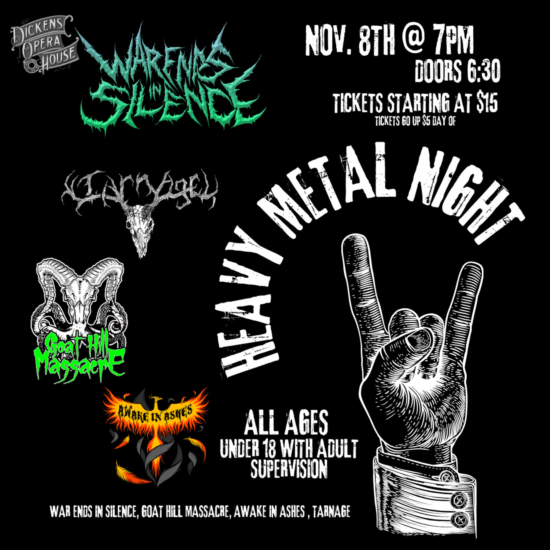 Fall Heavy Metal Night