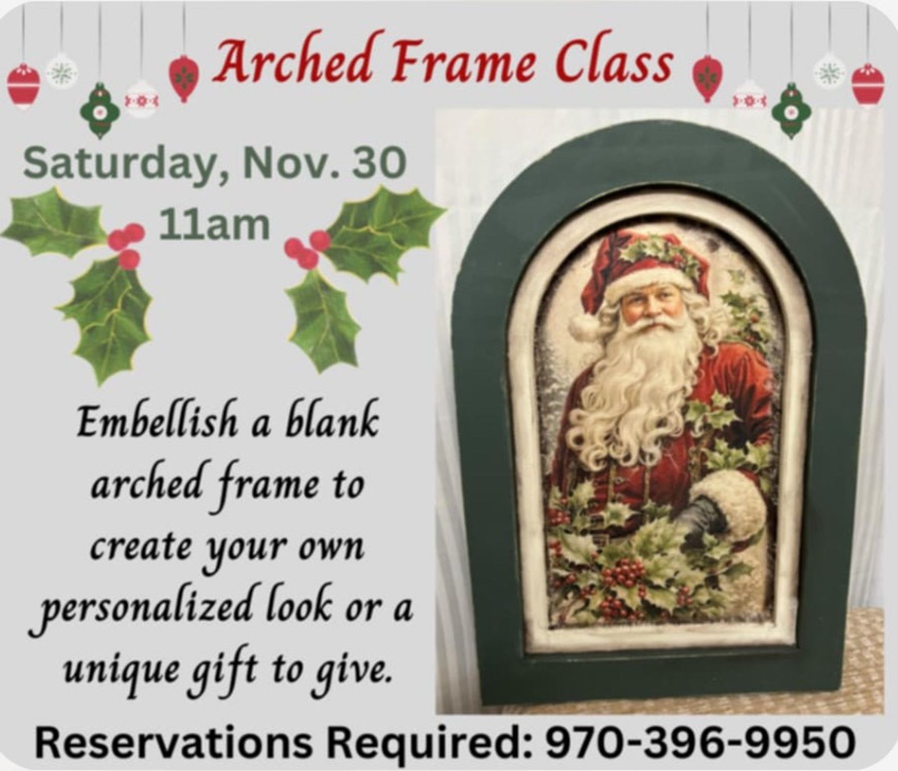 Arched Frame Class