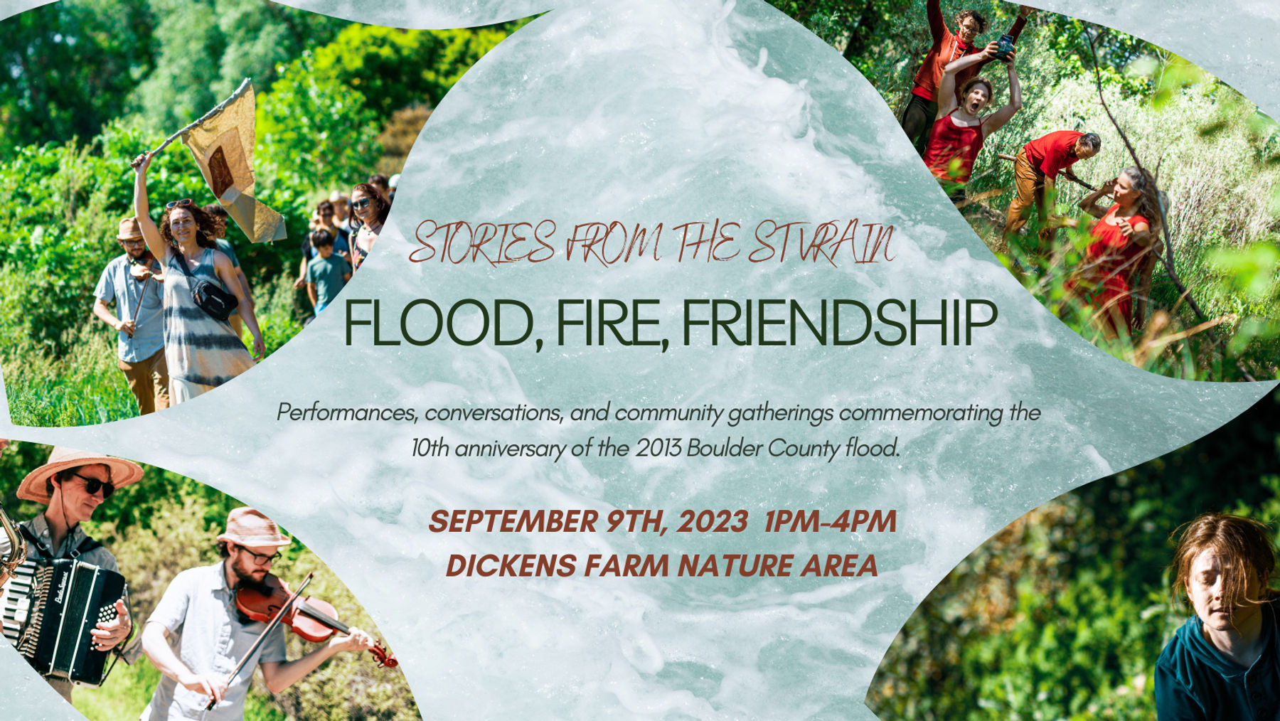 LAW - Flood, Fire, Friendship: Performances & Conversations Commemorating the 10th Anniversary of the 2013 Flood