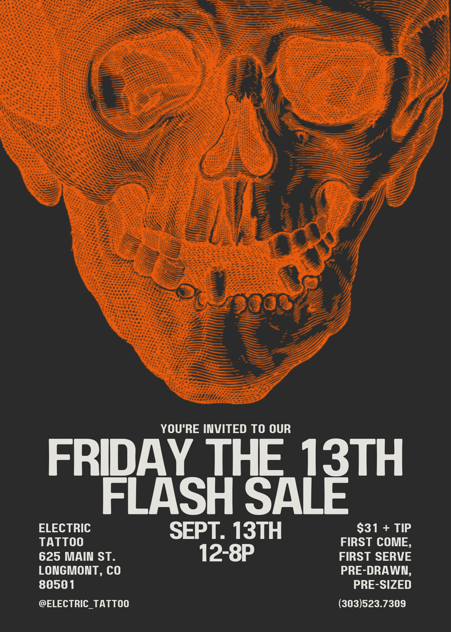 Friday the 13th Flash Sale