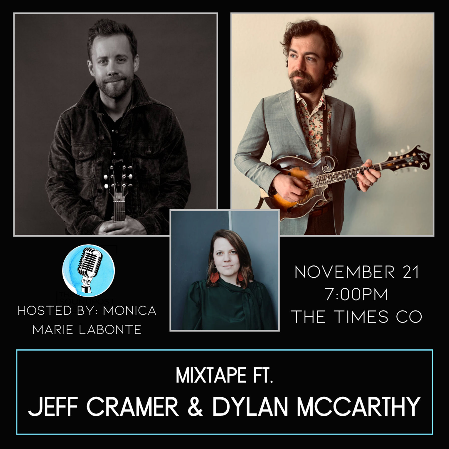 Soundpost Sessions Presents Mixtape: Jeff Cramer and Dylan McCarthy