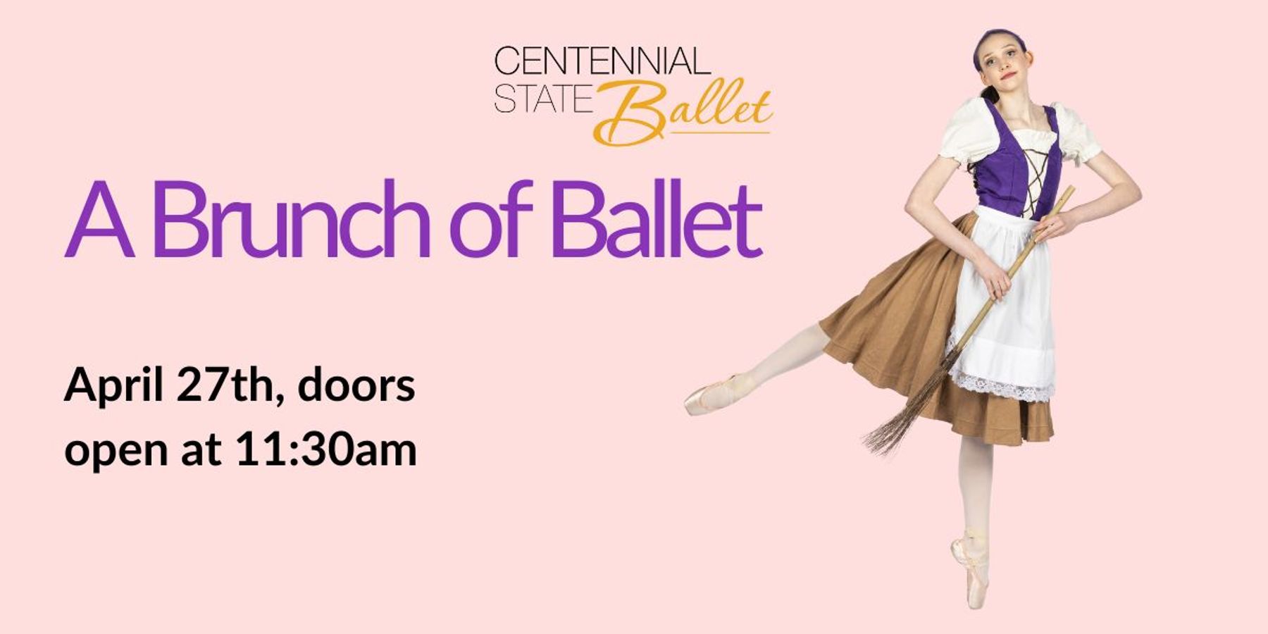 CSB’s A Brunch of Ballet at The St Vrain