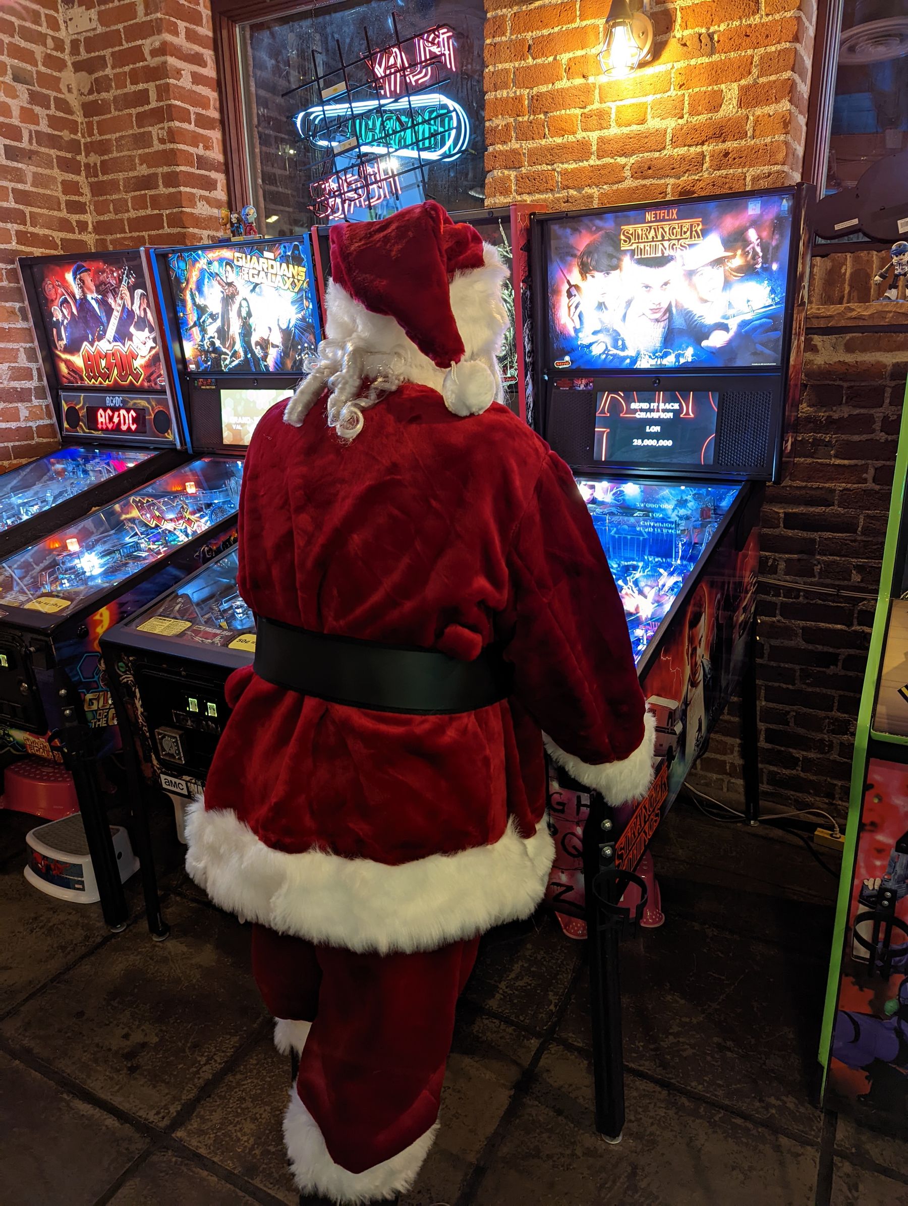 Gaming with Santa