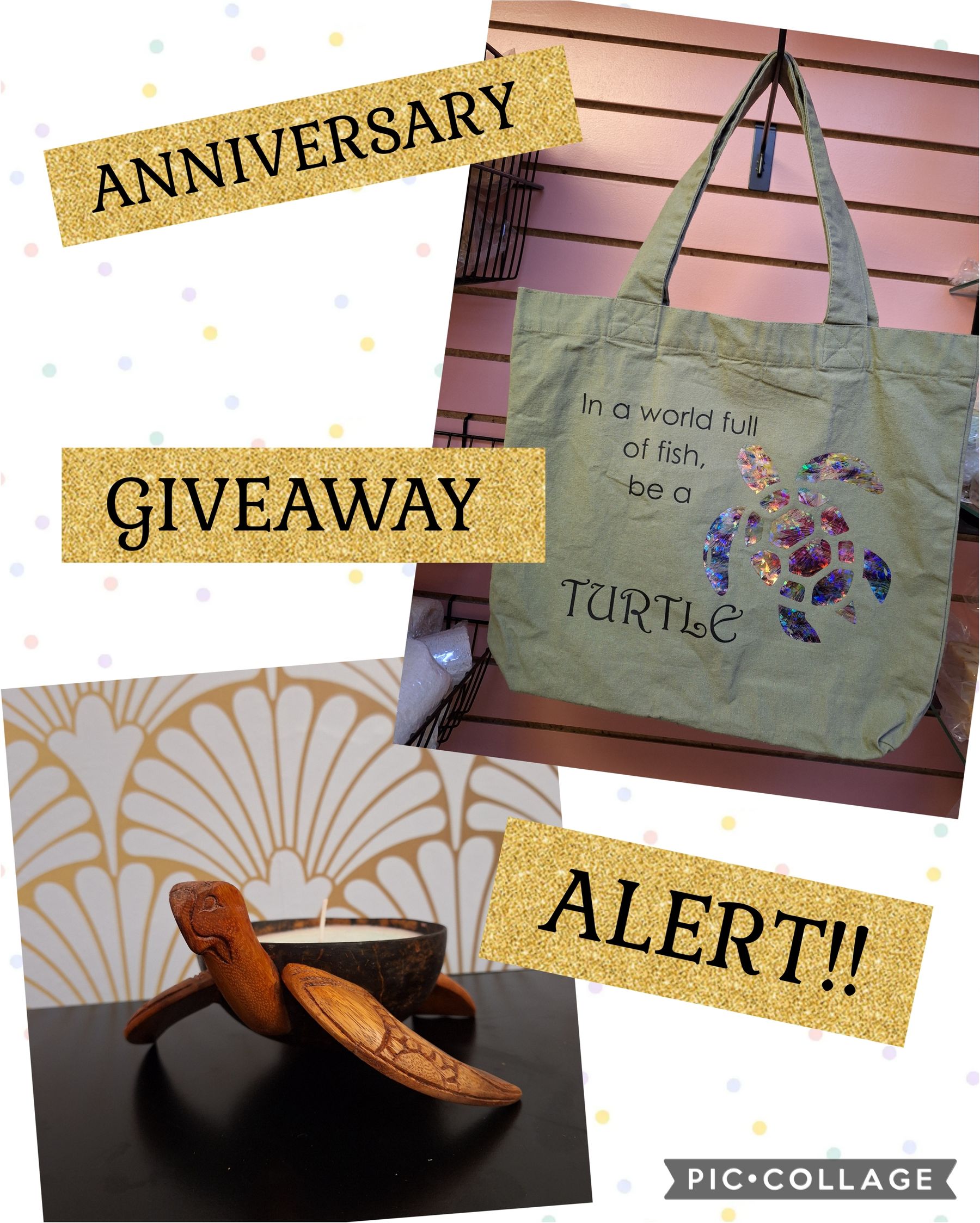 The Happy Turtle Soap Shop First Anniversary Shell-abration & Giveaway