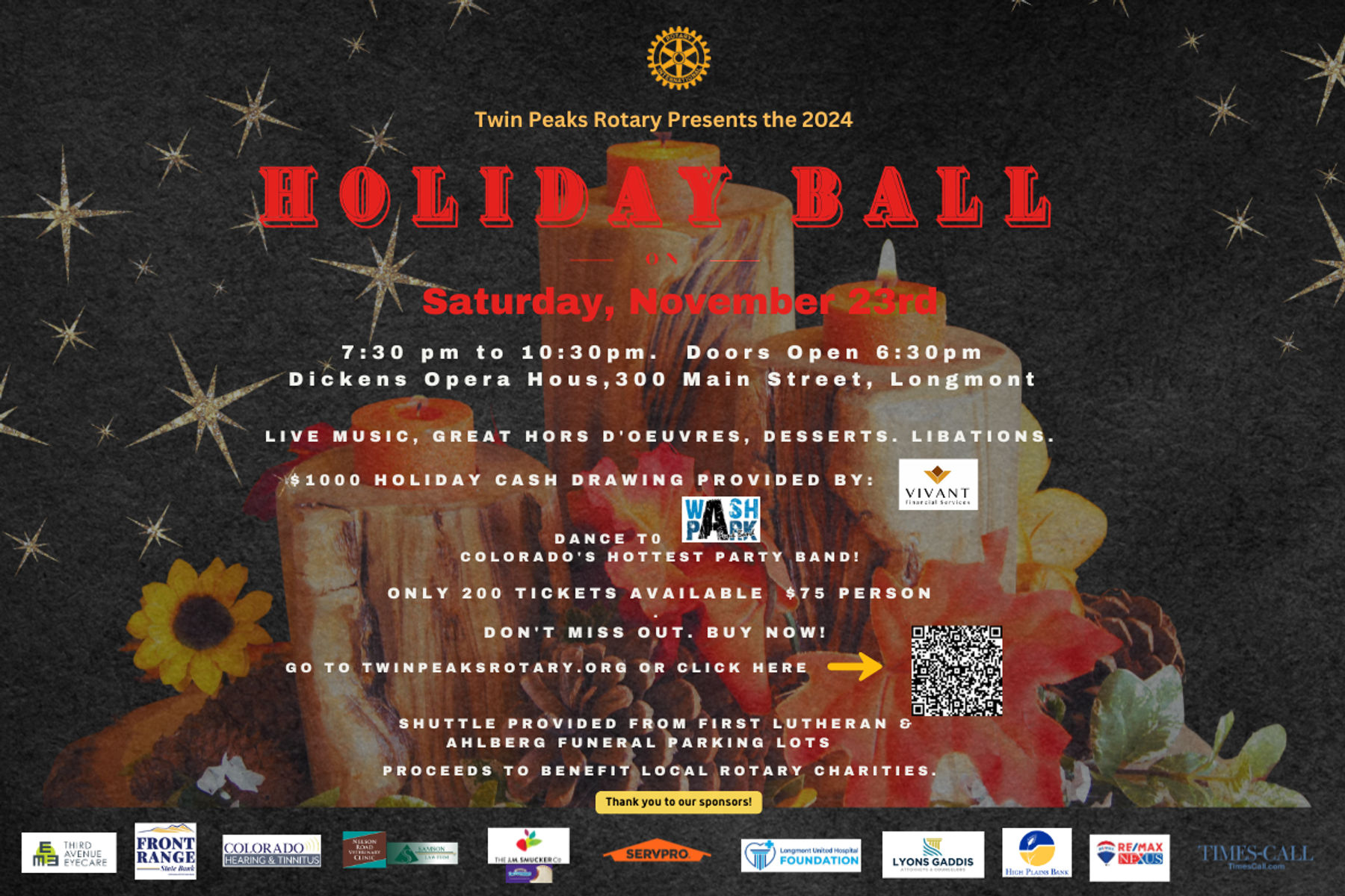 Twin Peaks Rotary Holiday Ball!