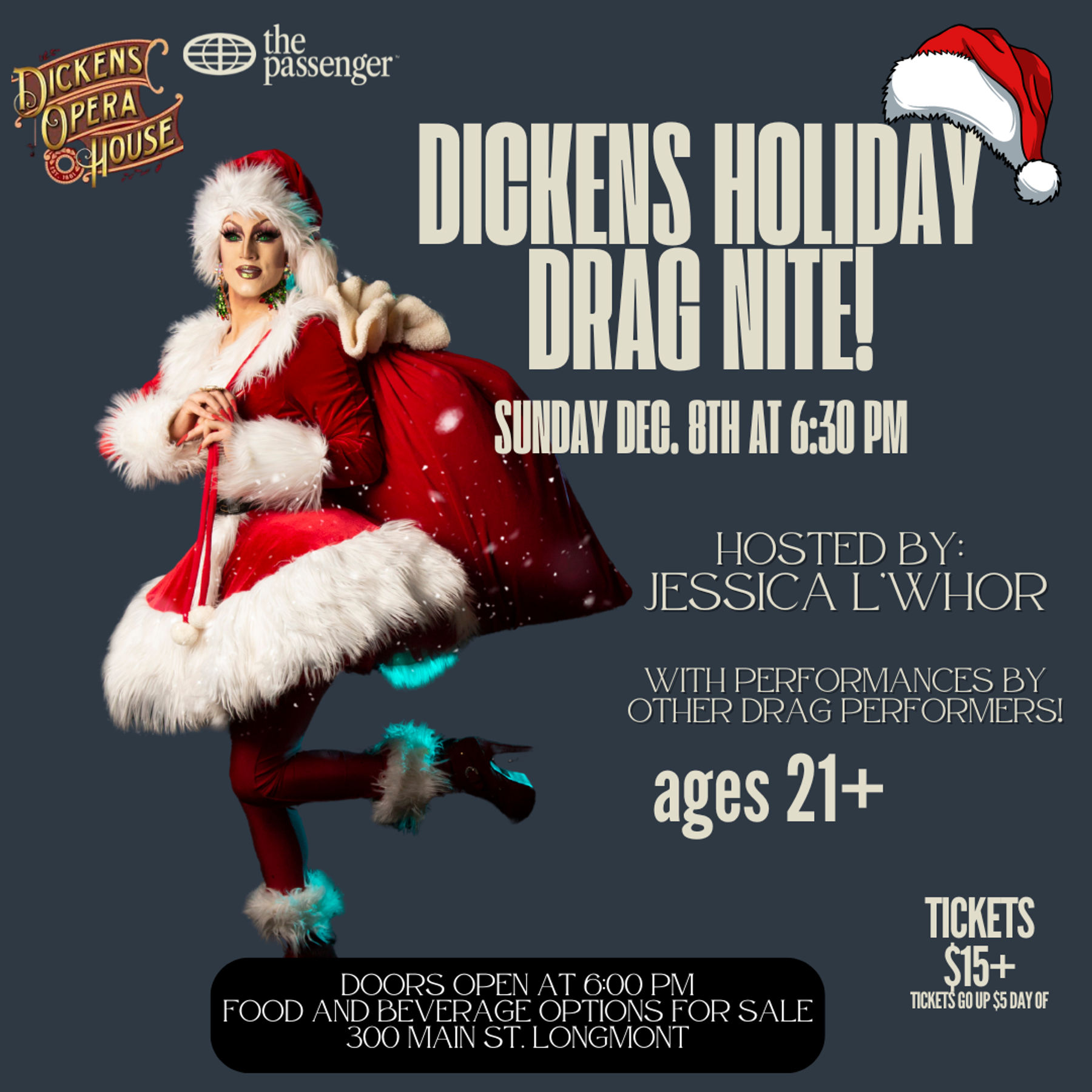 Dickens Holiday Drag Night