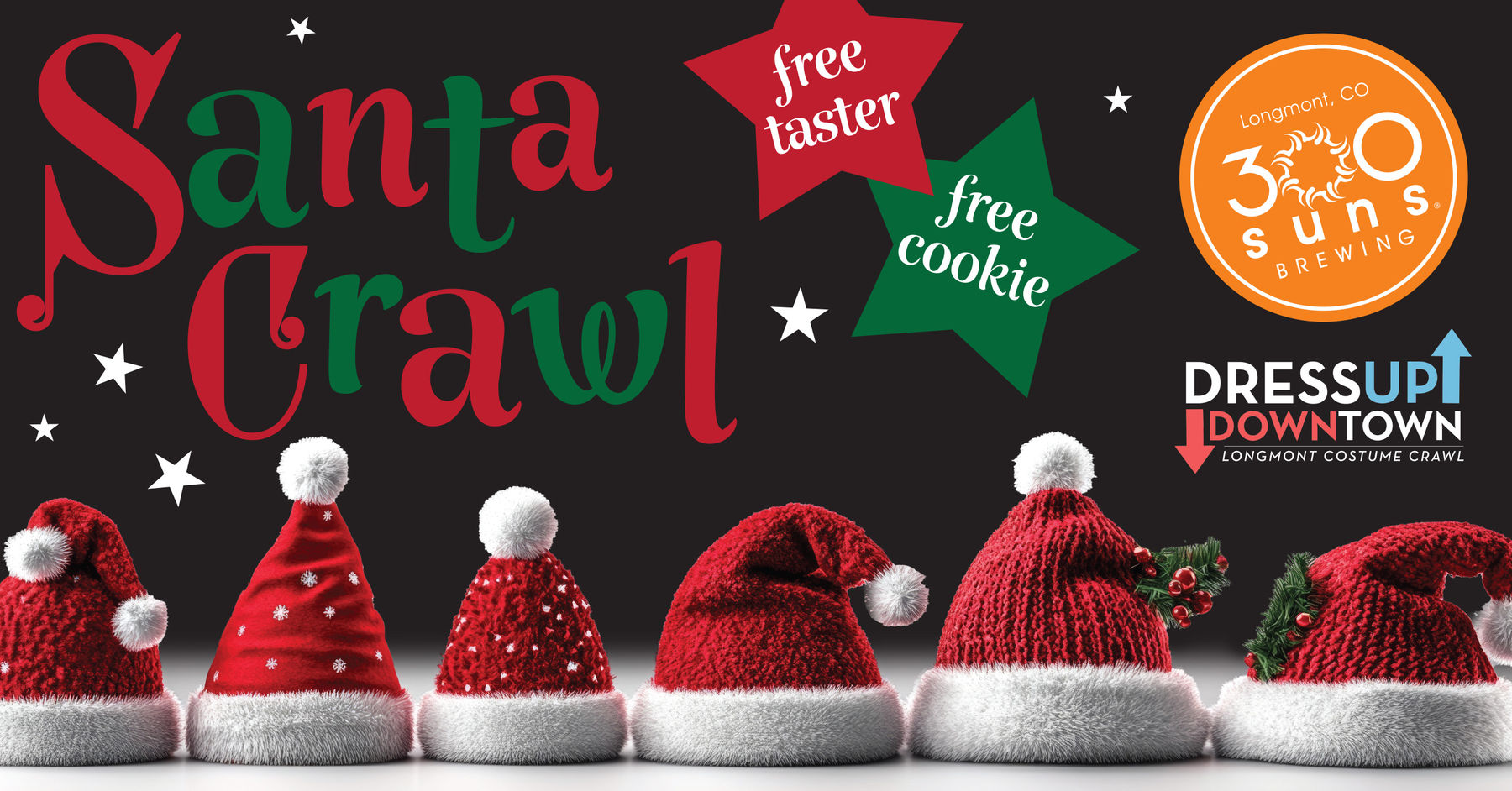 SANTA CRAWL - Free taster & cookie