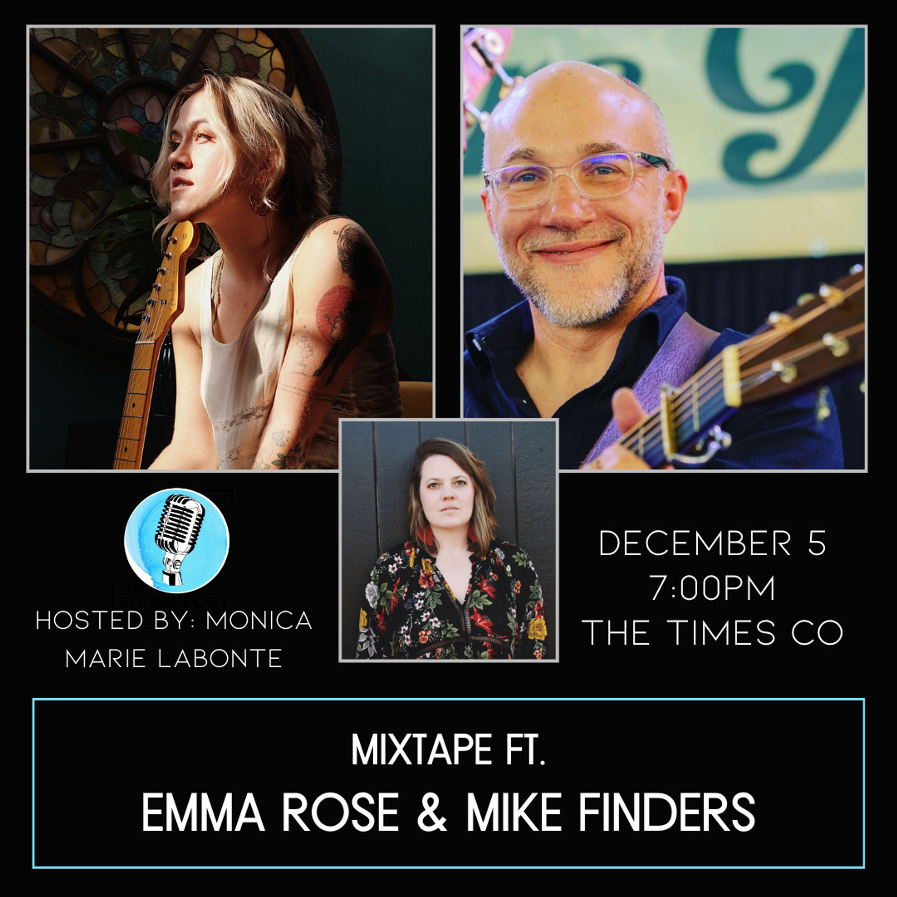 Mixtape: A Songwriter Showcase with Emma Rose and Mike Finders