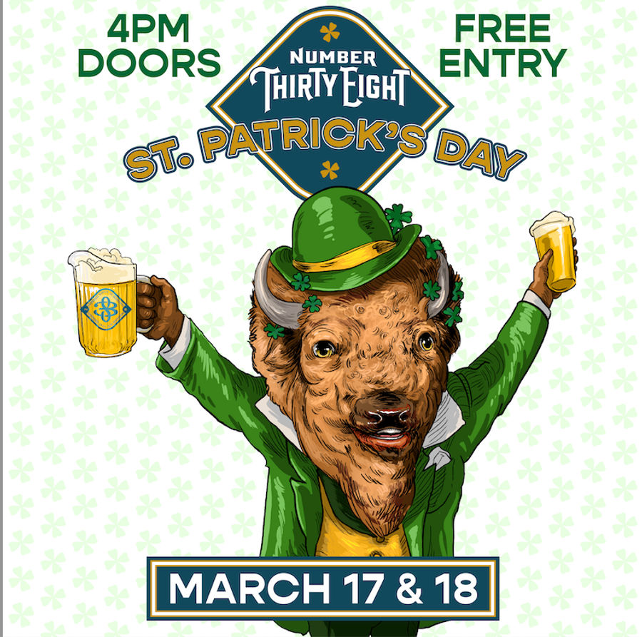 St. Paddy's Day Party at Number Thirty Eight! | RiNo Art District