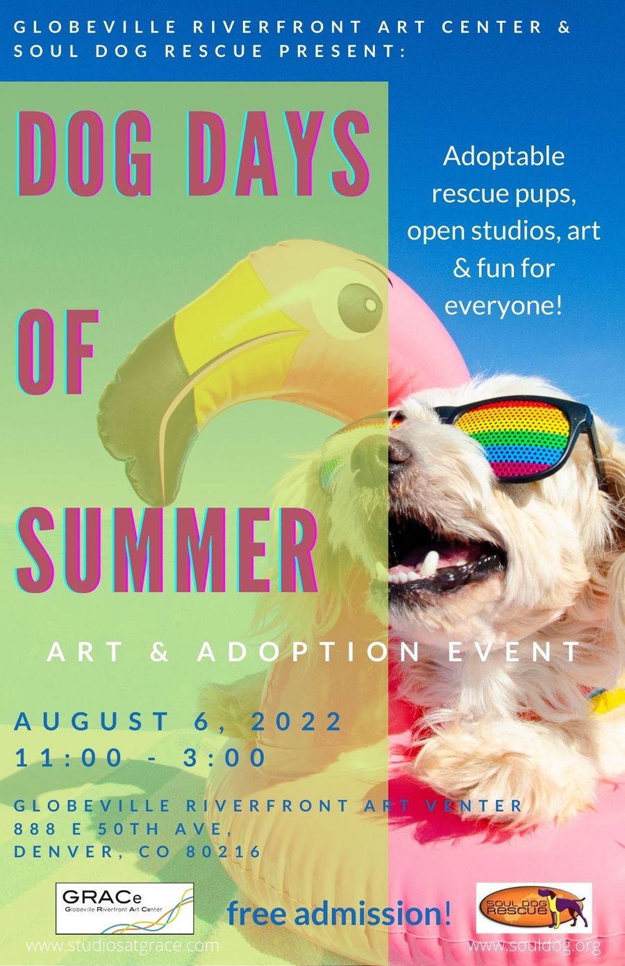 Dog Days of Summer Art & Adoption Event | RiNo Art District | Denver, CO