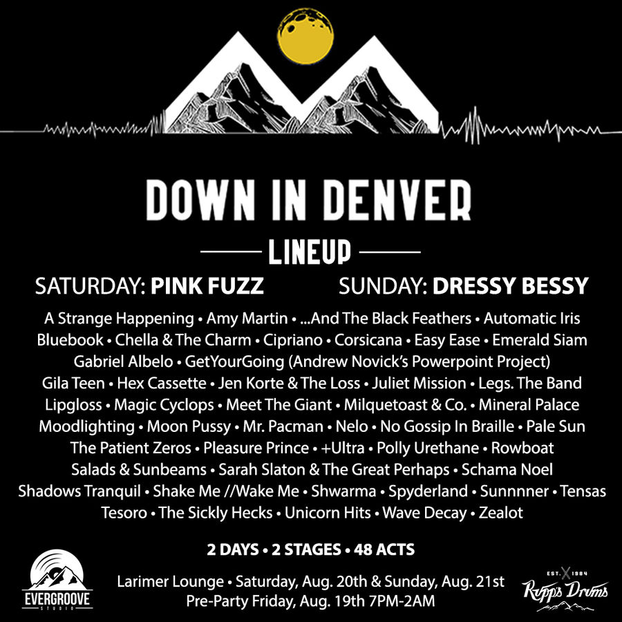 Evergroove Studio Presents Down In Denver 2022 RiNo Art District