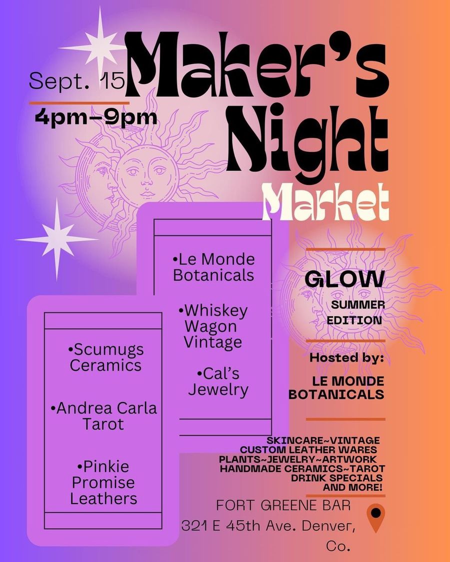 Makers Night Market | RiNo Art District | Denver, CO