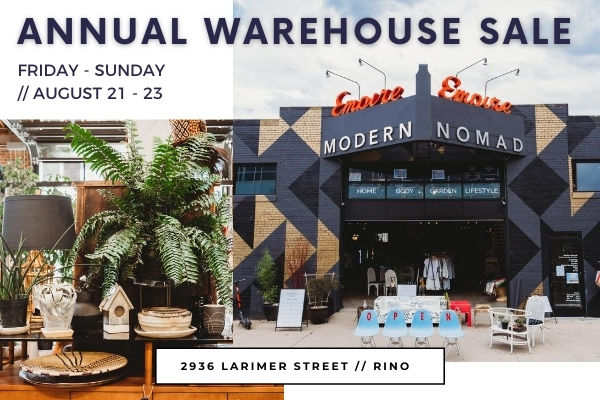 Annual Warehouse Sale RiNo Art District Denver CO