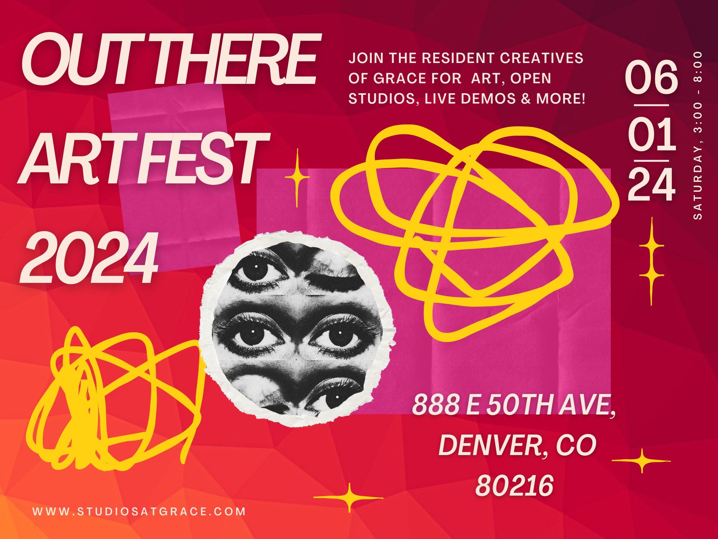 Out There Art Fest 2024 RiNo Art District Denver, CO