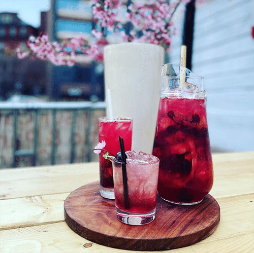 Del Sur Cafe Cherry Blossom Special
