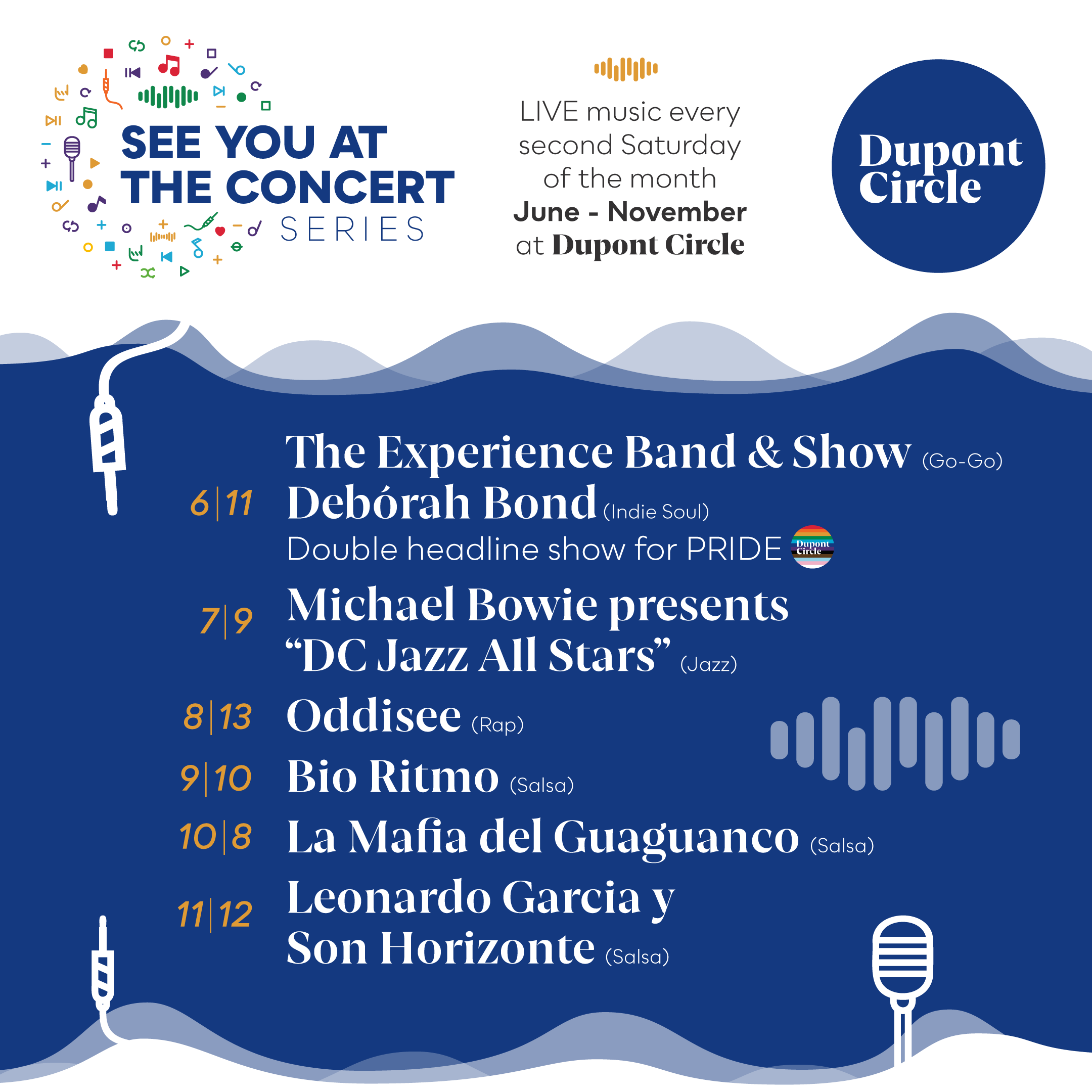 See You at the Circle Concert Series Events Dupont Circle