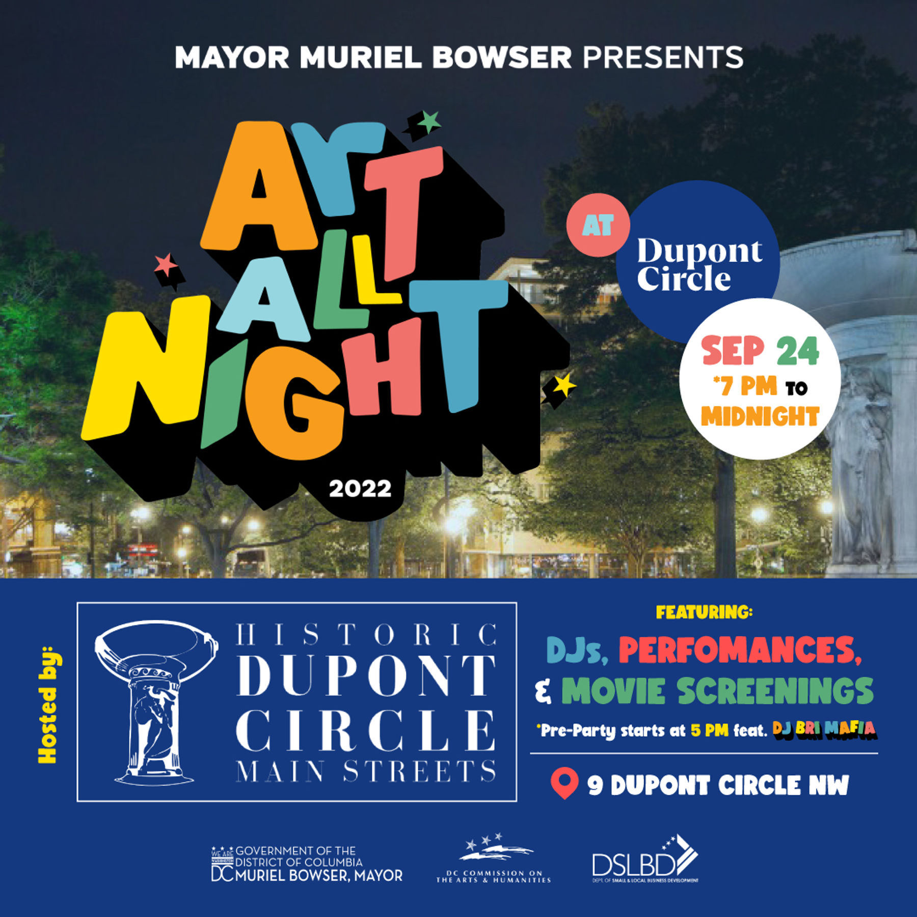 Art All Night Dupont Circle
