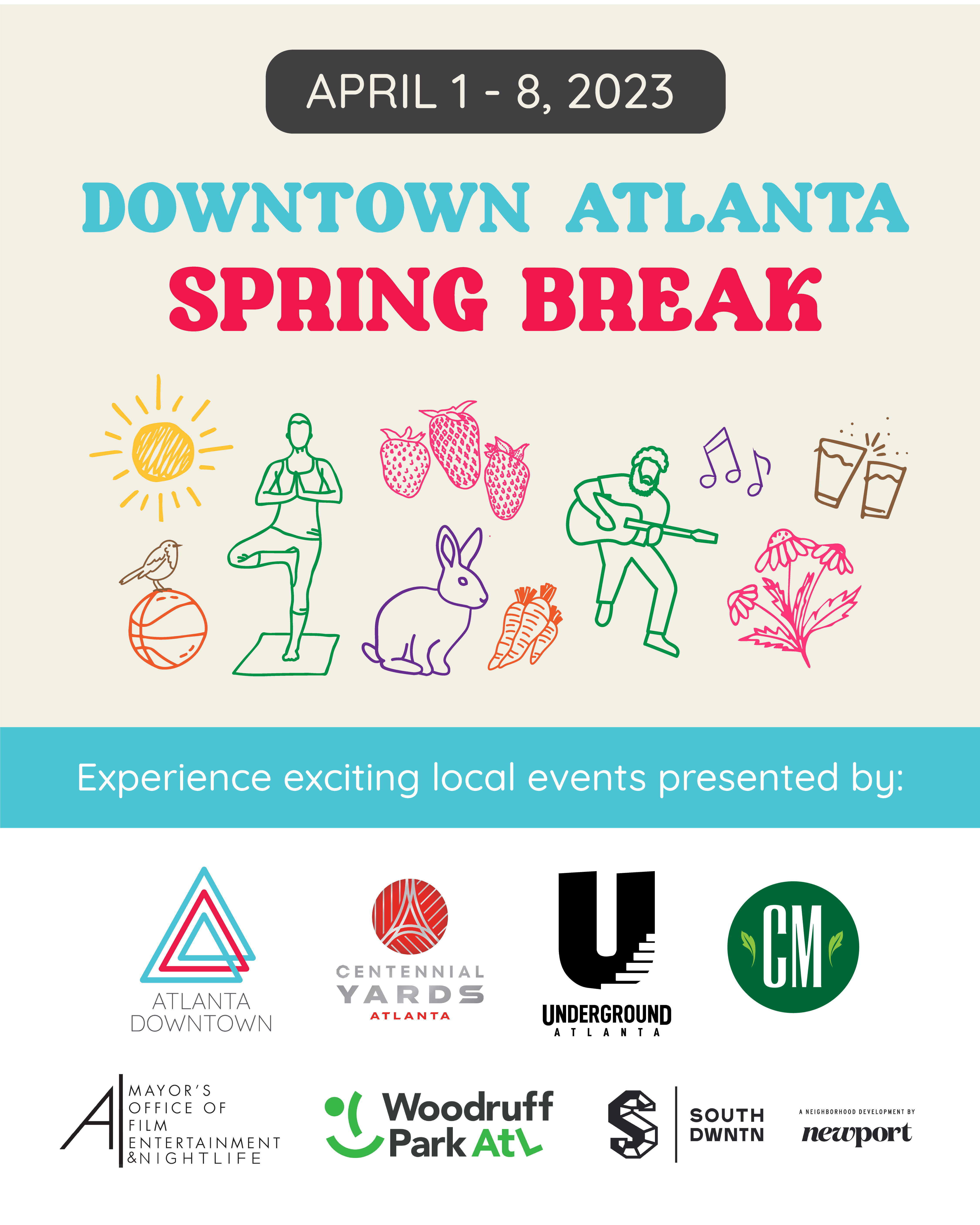 Downtown Atlanta Spring Break