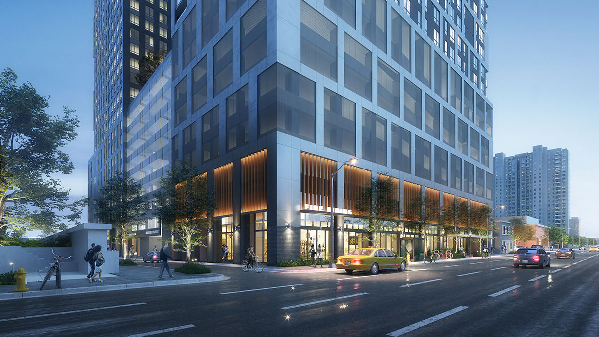 Toll Bros. returned to the Midtown DRC with revised plans for its project at 1018 West Peachtree St. 