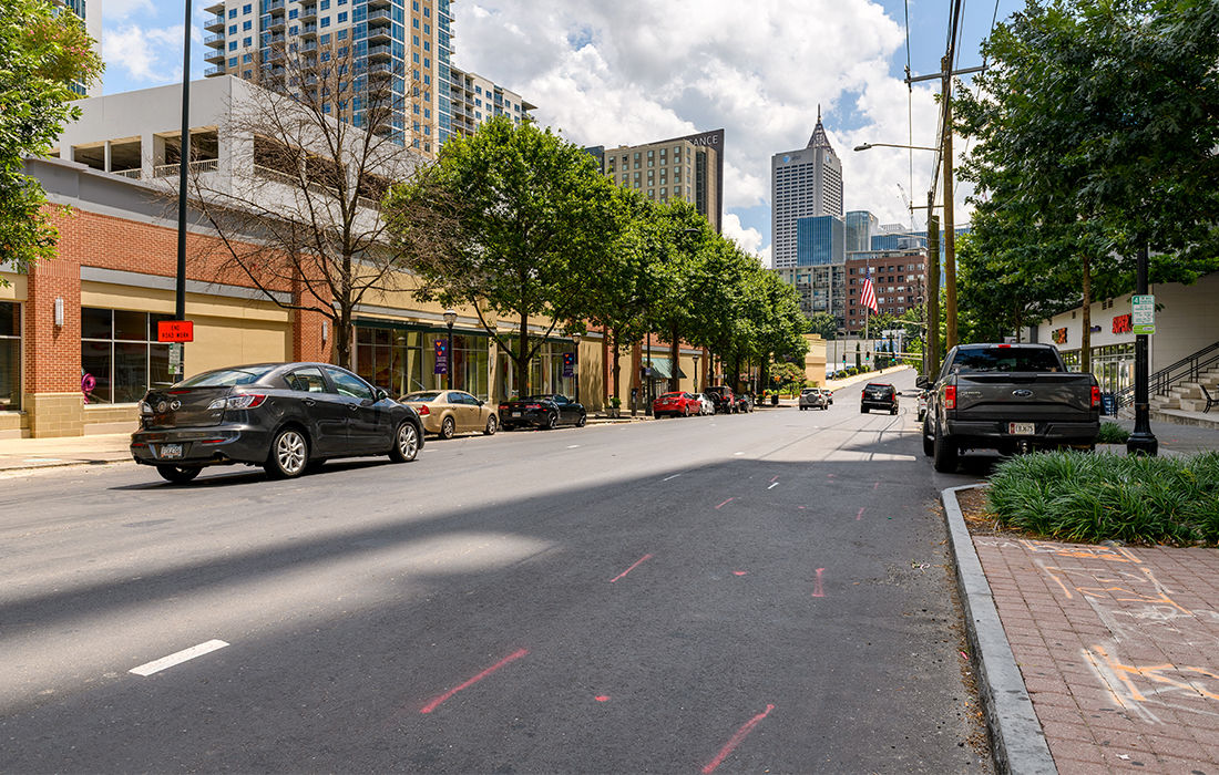 Spring Street is slated to be restriped later in August.