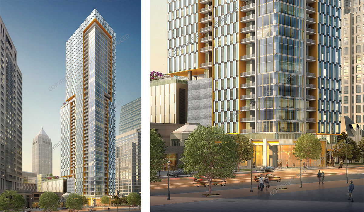 LV Collective Presents Plans for 37-Story Tower on Peachtree