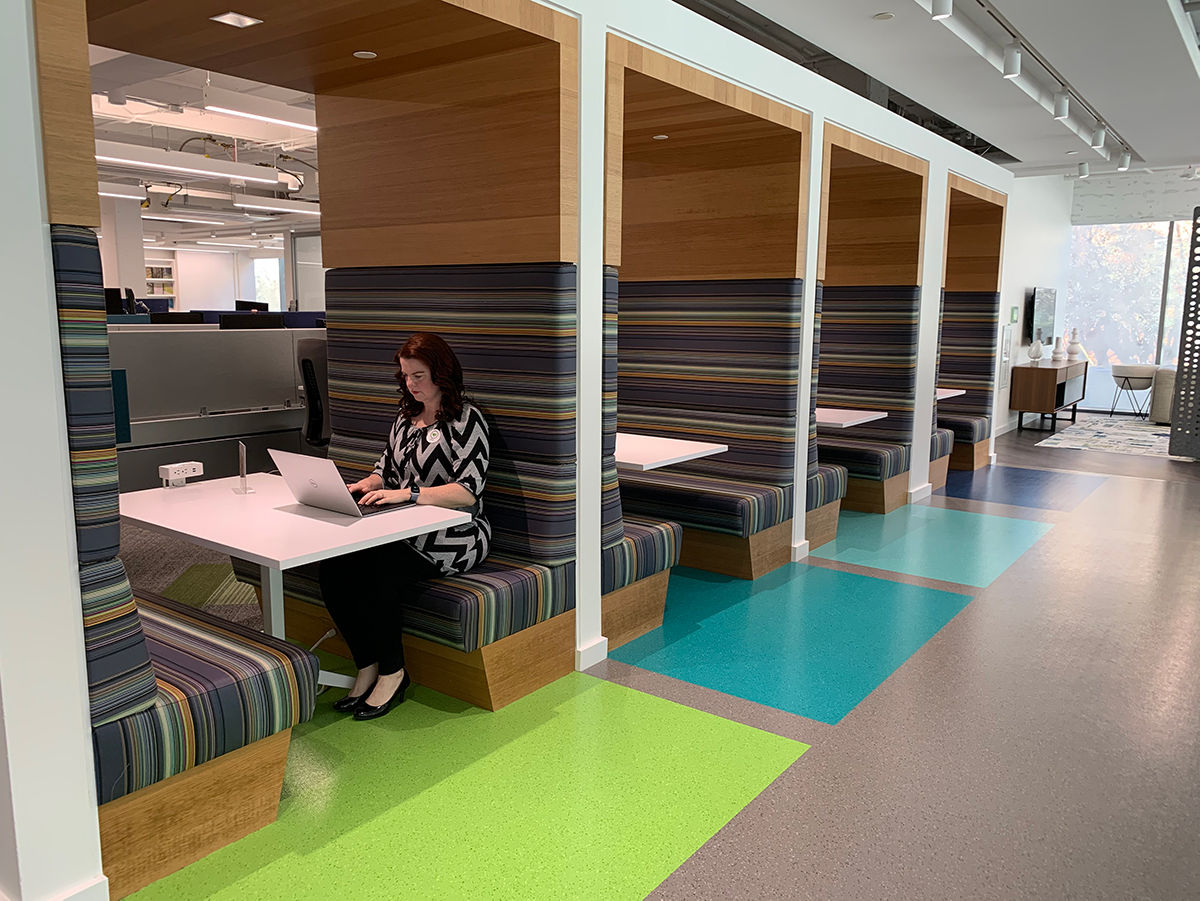 Flooring manufacturer Interface Inc. plans to bring its metro Atlanta employees back to its Midtown headquarters — but not before thinking through every detail of how its office operates and making changes as needed to keep its employees and guests safe.