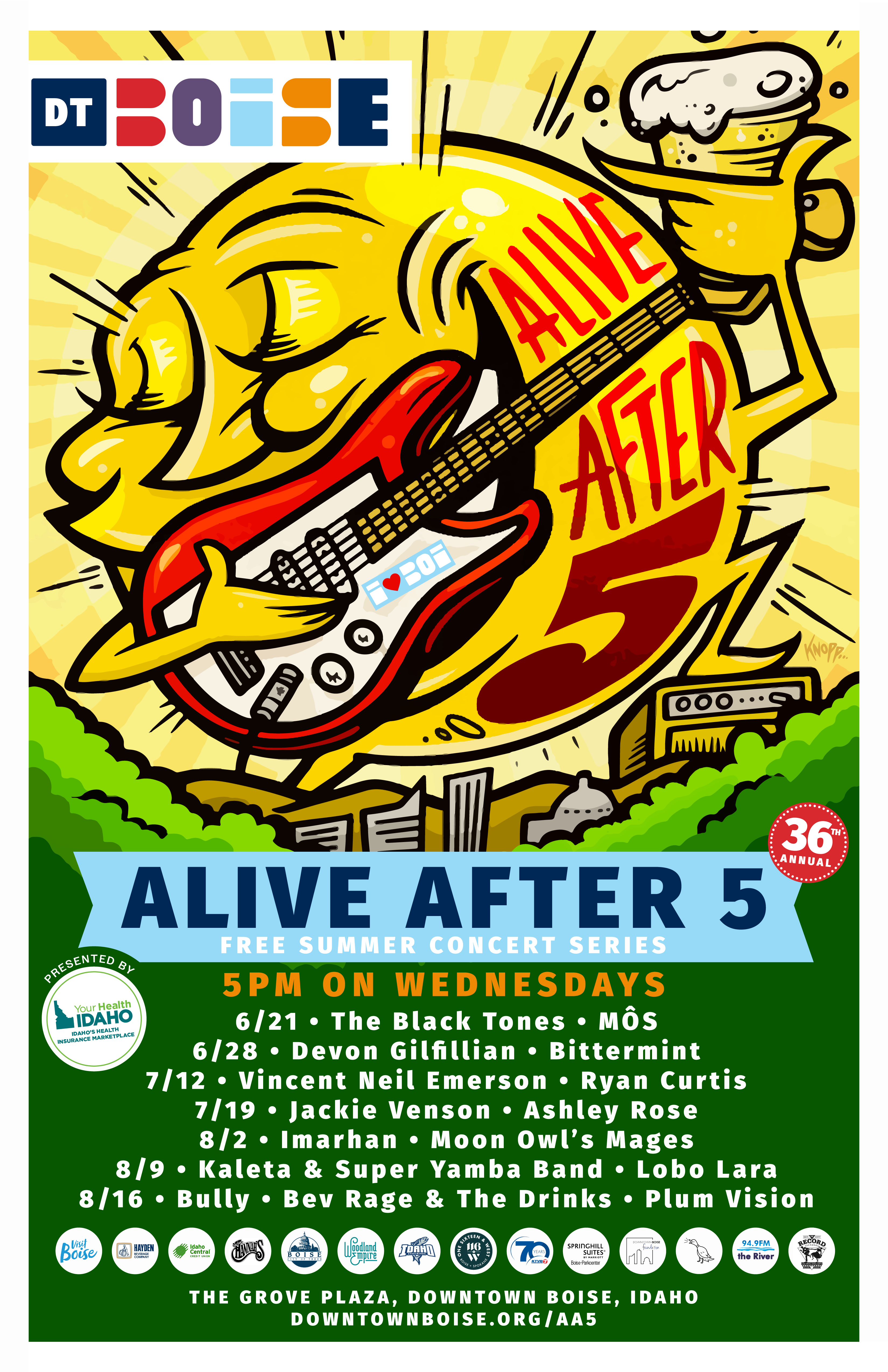 Alive After 5 Events Downtown Boise