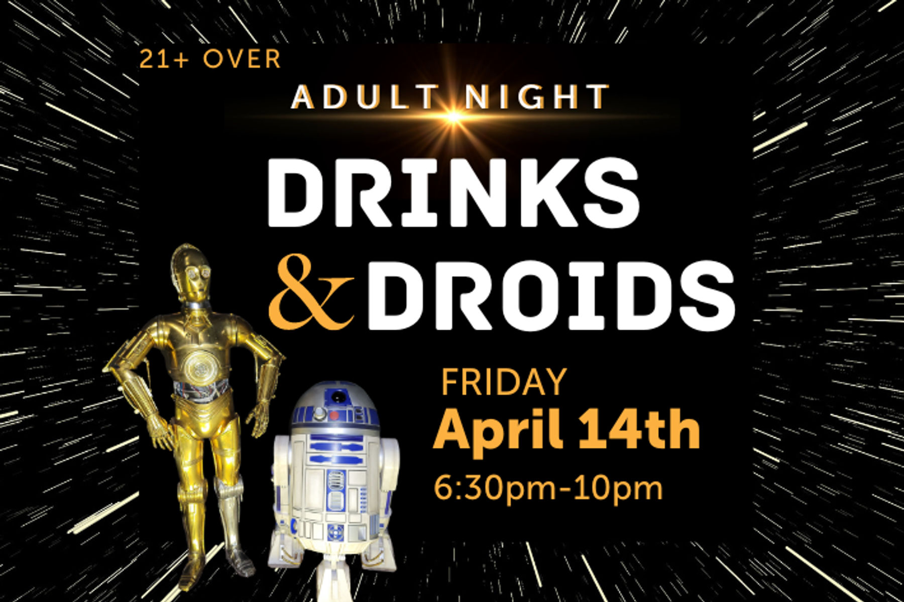 Adult Night: Drinks & Droids | Discovery Center of Idaho | Downtown Boise,  ID