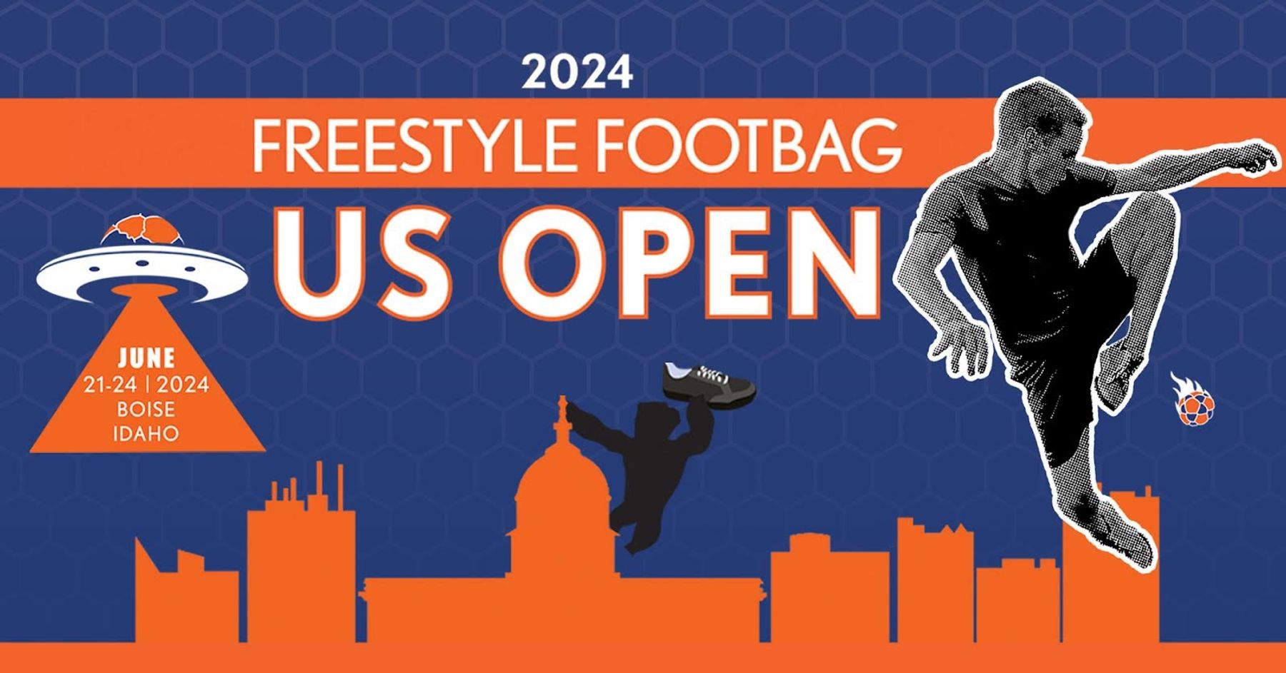 2024 US Open Footbag Championships Downtown Boise, ID