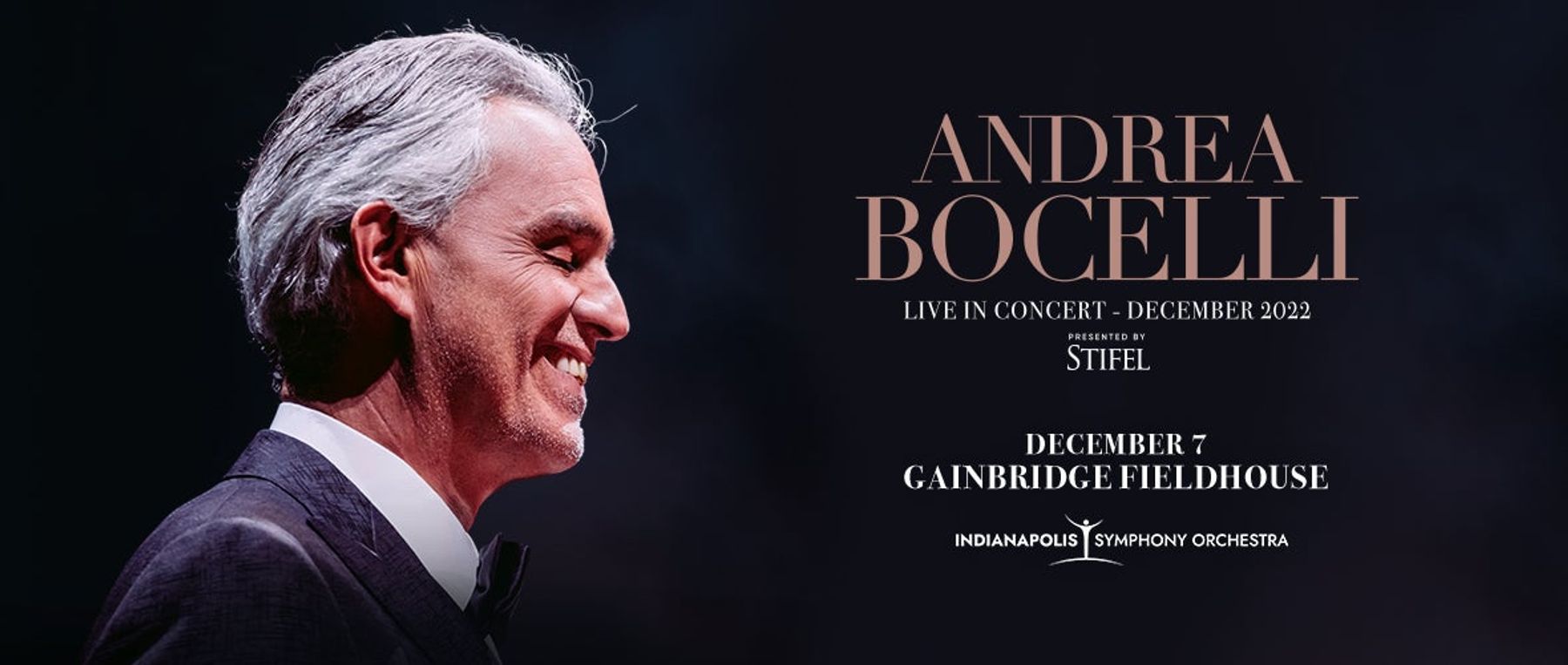 Andrea Bochelli in Concert with the Indianapolis Symphony Orchestra