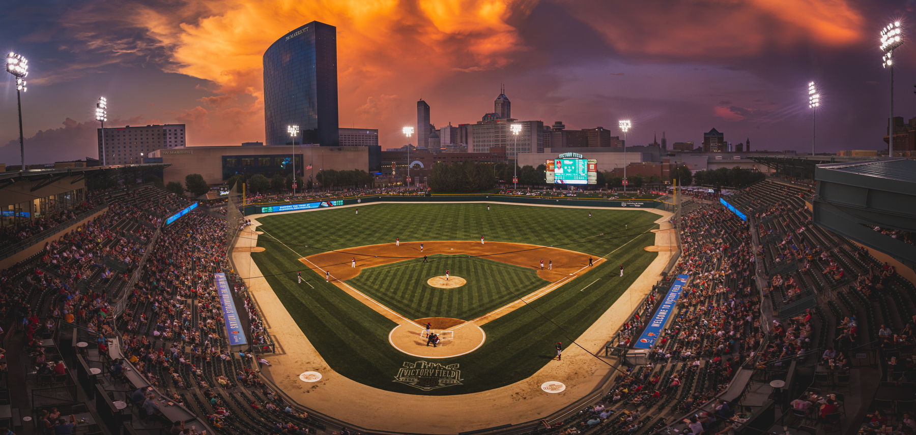 Indianapolis Indians 2022 Home Opener Downtown Indianapolis