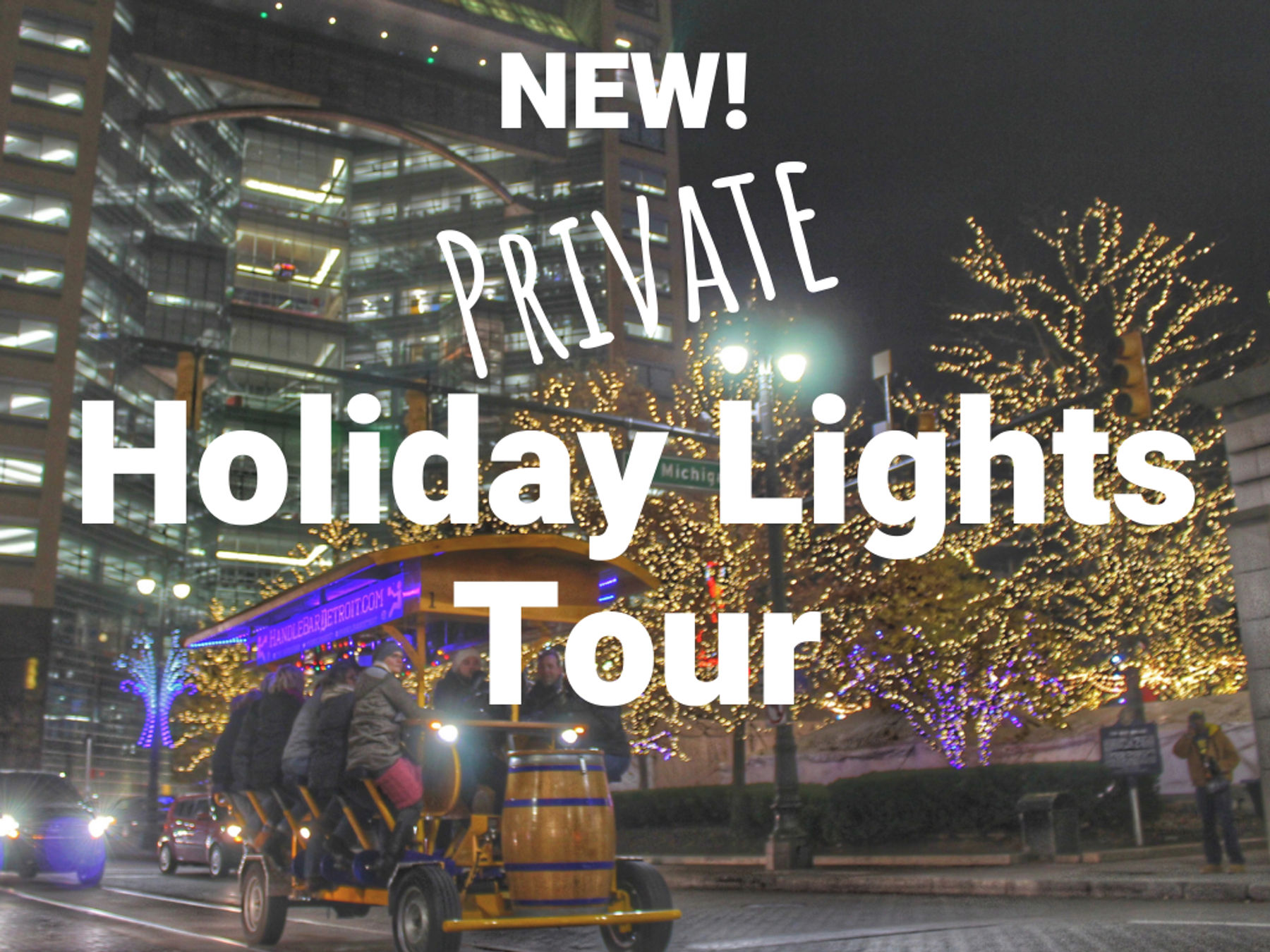 Holiday Lights Downtown Tour Downtown Indianapolis