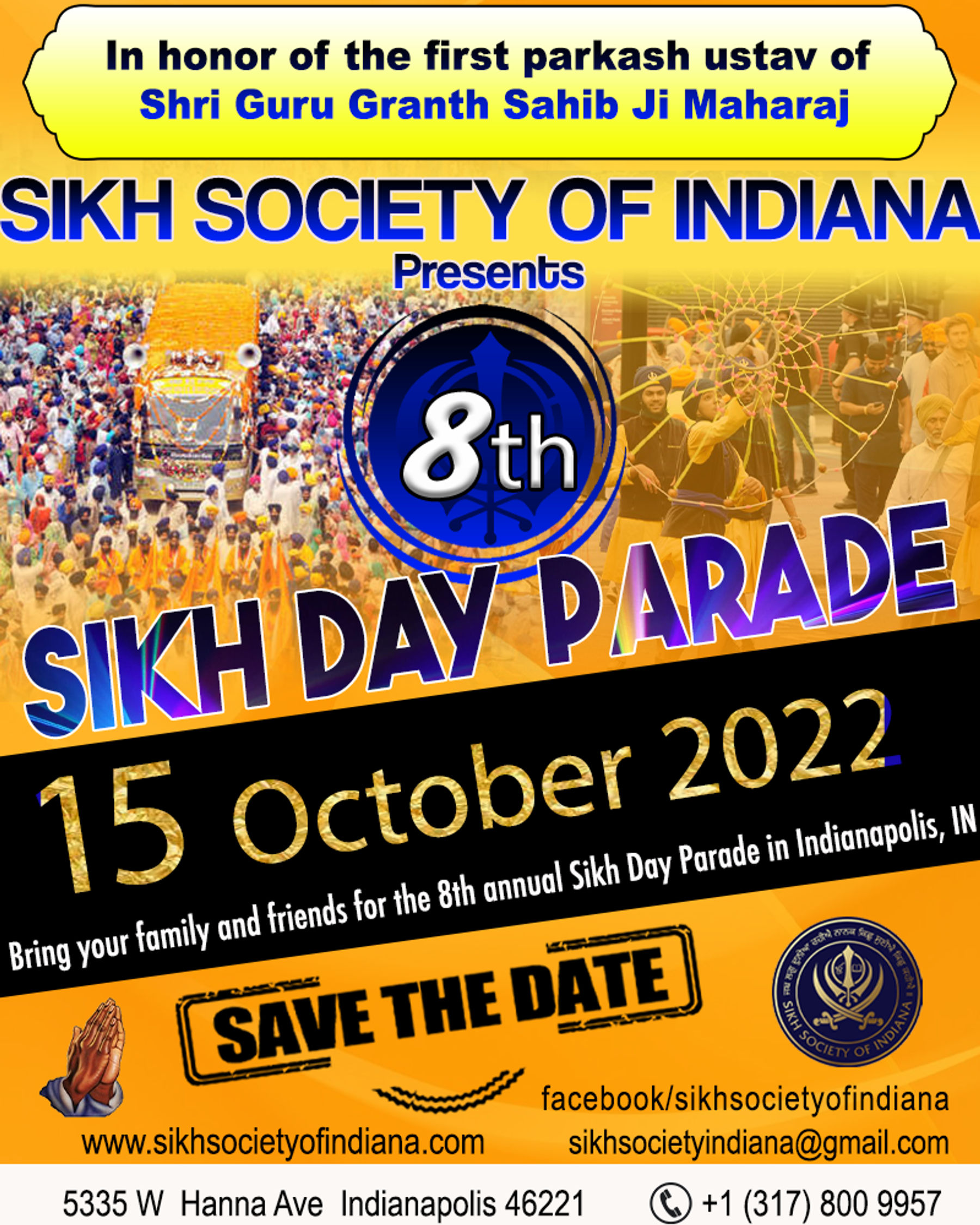 Sikh Day Parade Downtown Indianapolis