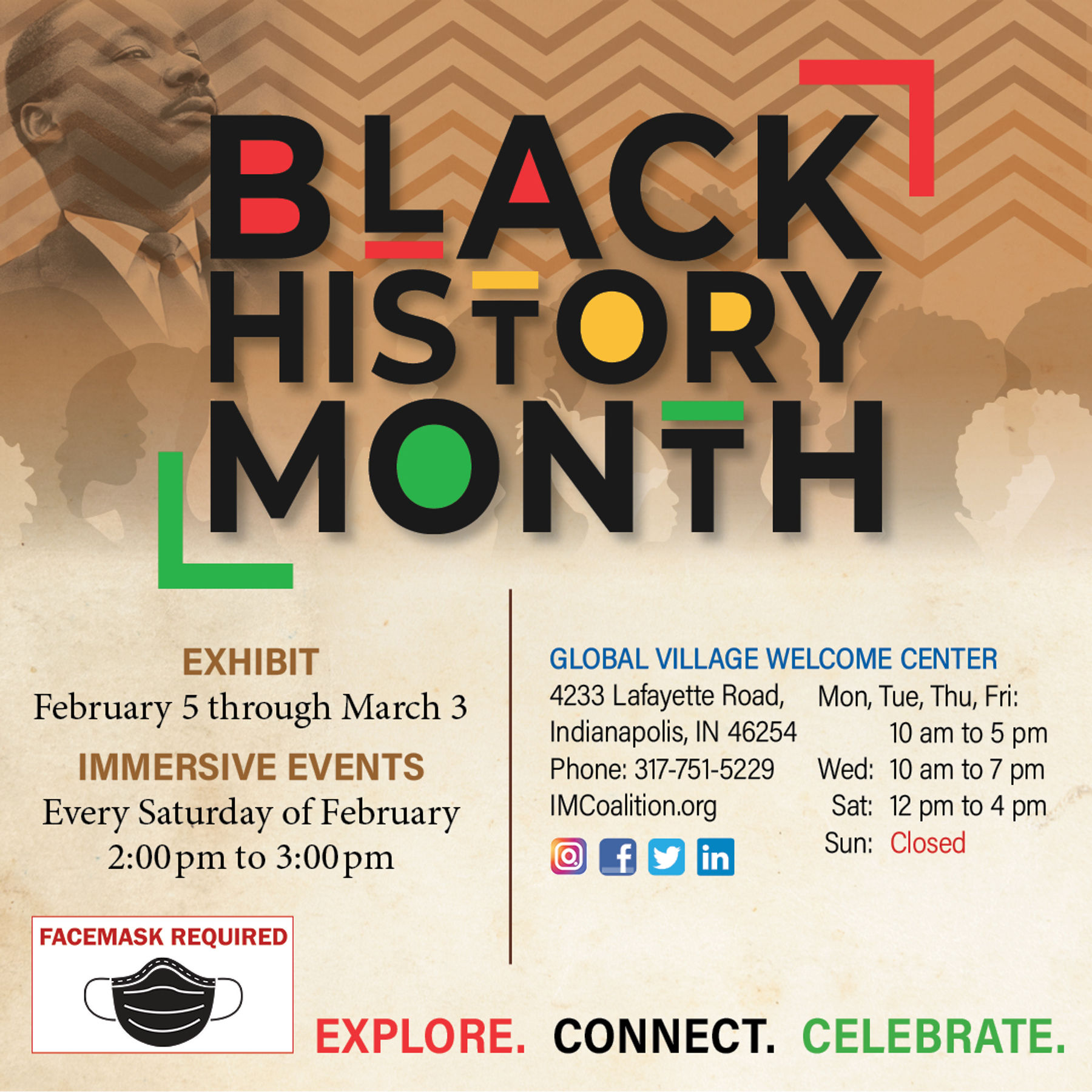 Black History Month at the Global Village Center Downtown