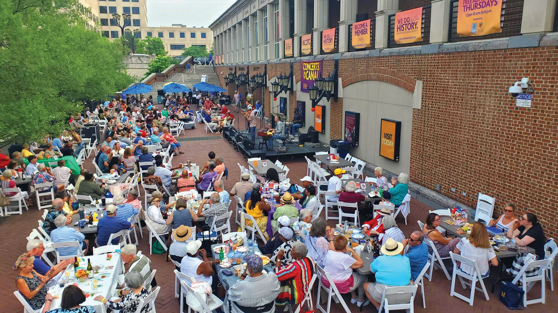 Concerts on the Canal The Beatless Downtown Indianapolis