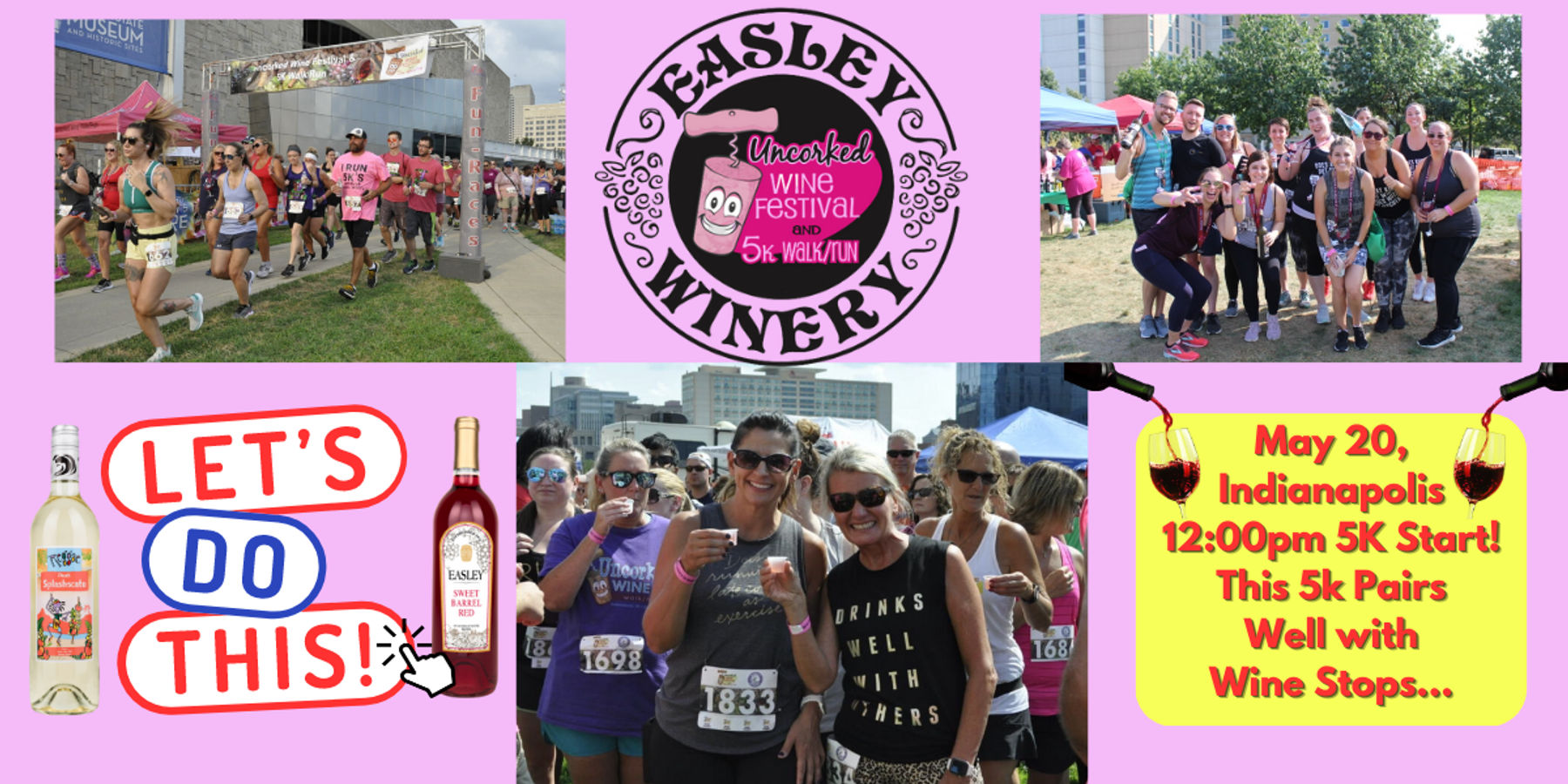 Easley's Uncorked Wine Festival 5K Walk/Run Downtown Indianapolis