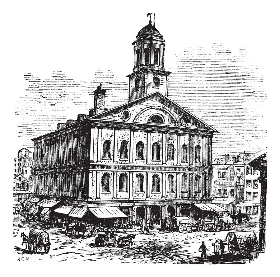Historic Faneuil Hall, Boston MA