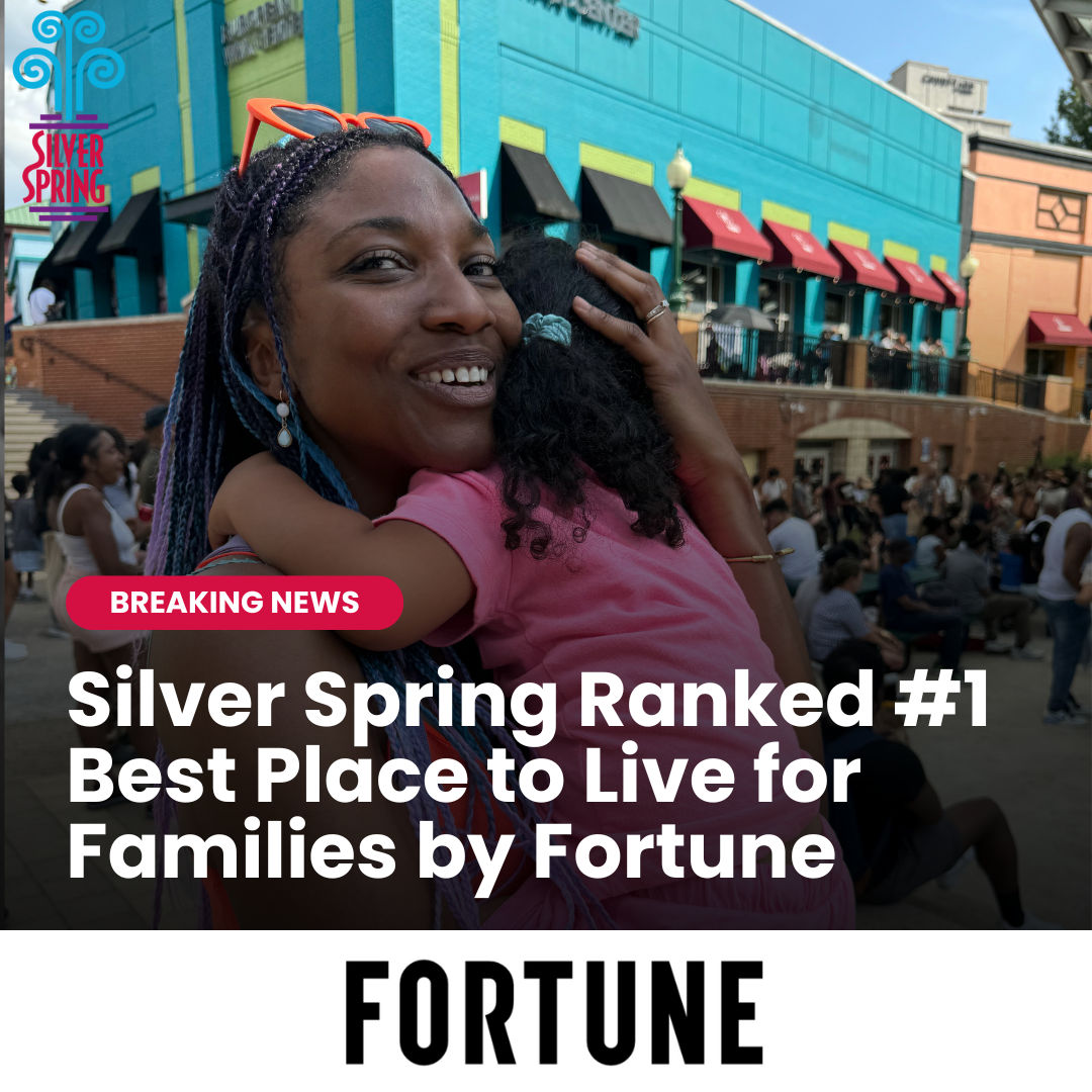 BREAKING NEWS! Silver Spring Ranks #1 for Best Places for Families to Live