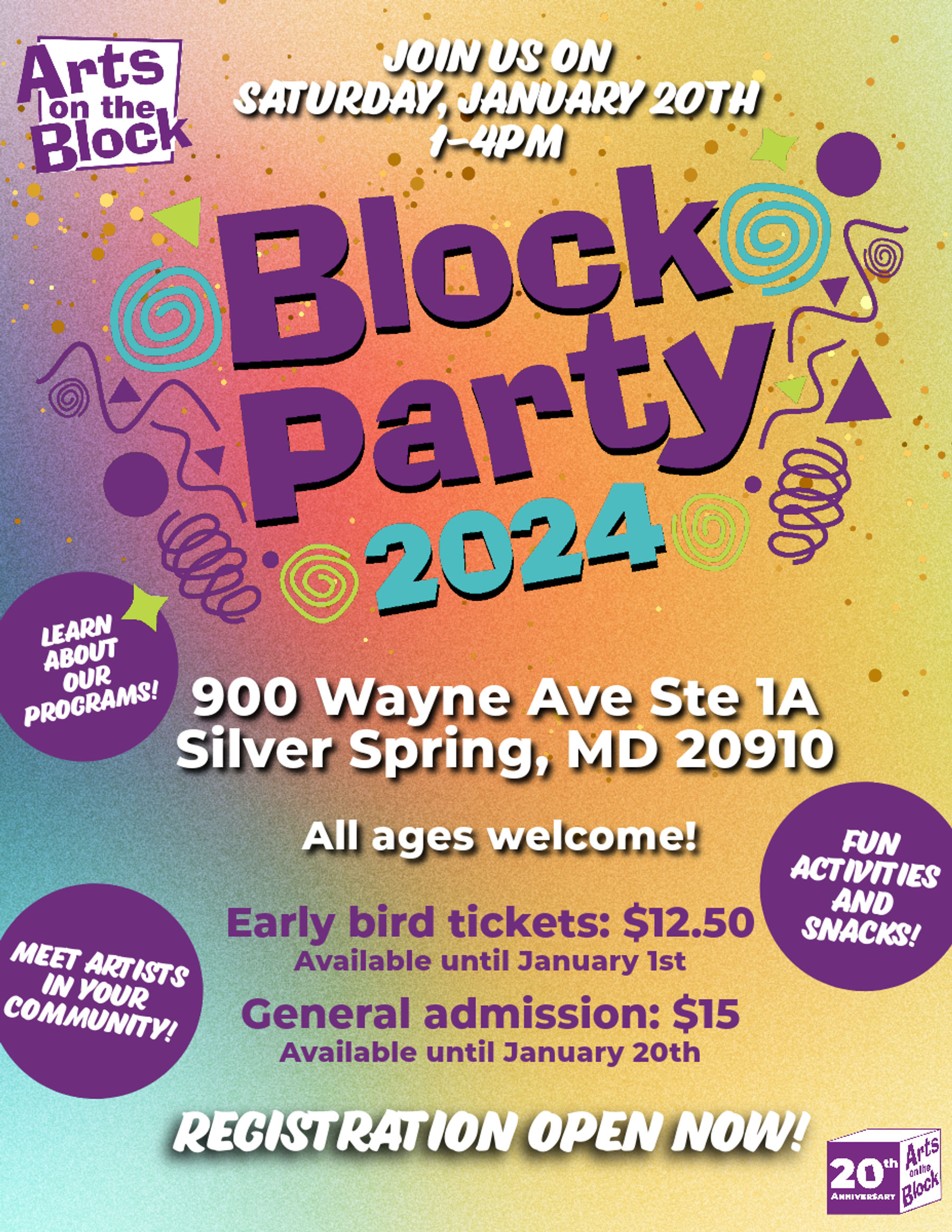 AOB Block Party 2024 Downtown Silver Spring