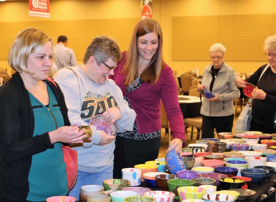 Channel One Empty Bowls Downtown Rochester, MN