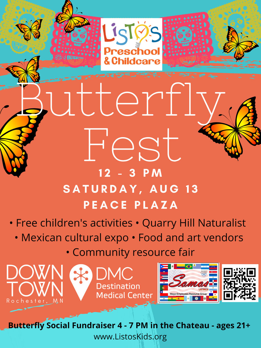 Butterfly Festival Downtown Rochester, MN