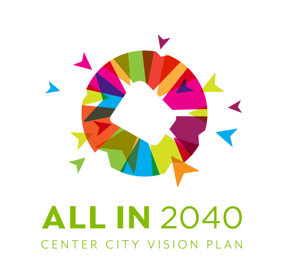 All in 2040 Logo