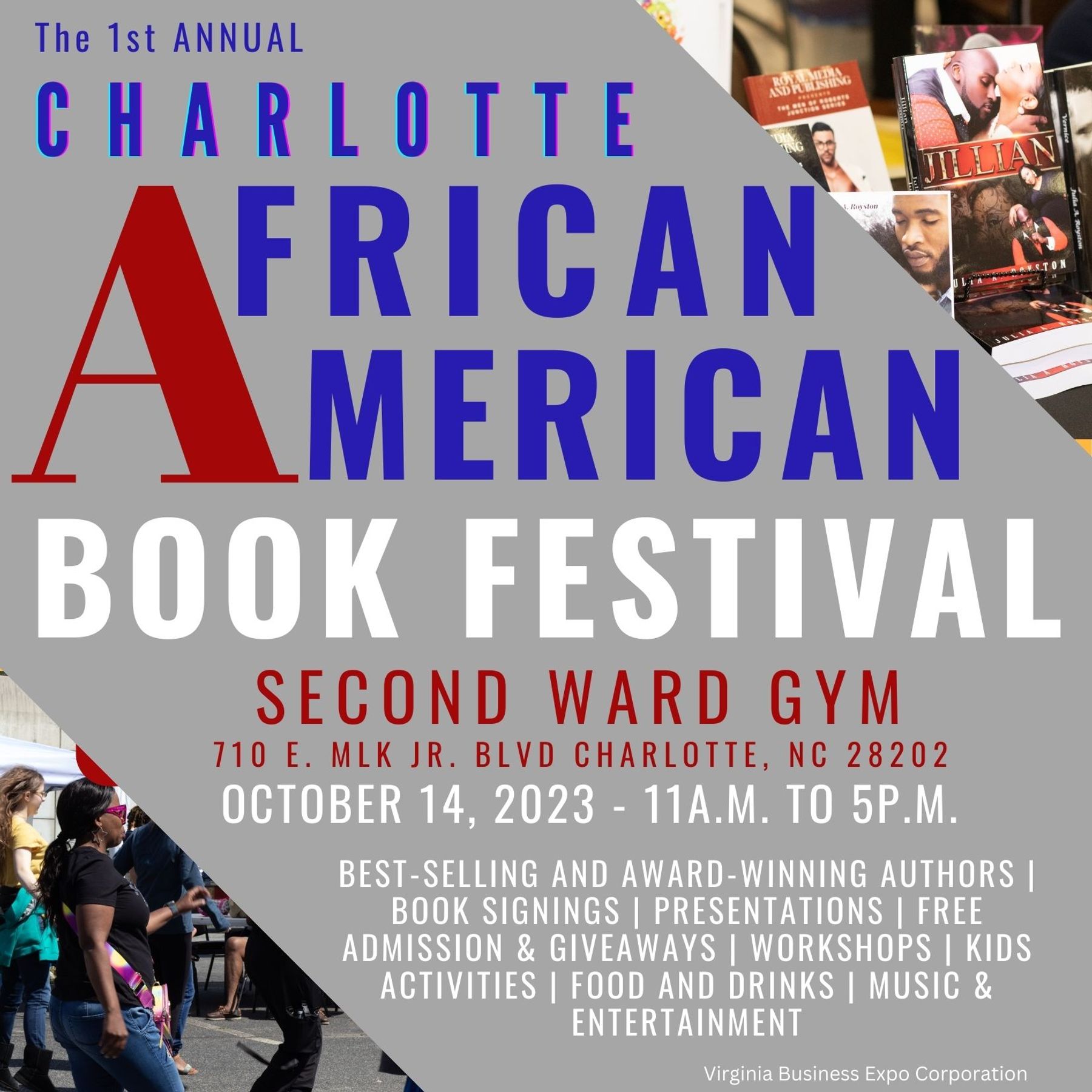 Charlotte African American Book Festival Uptown Charlotte, NC