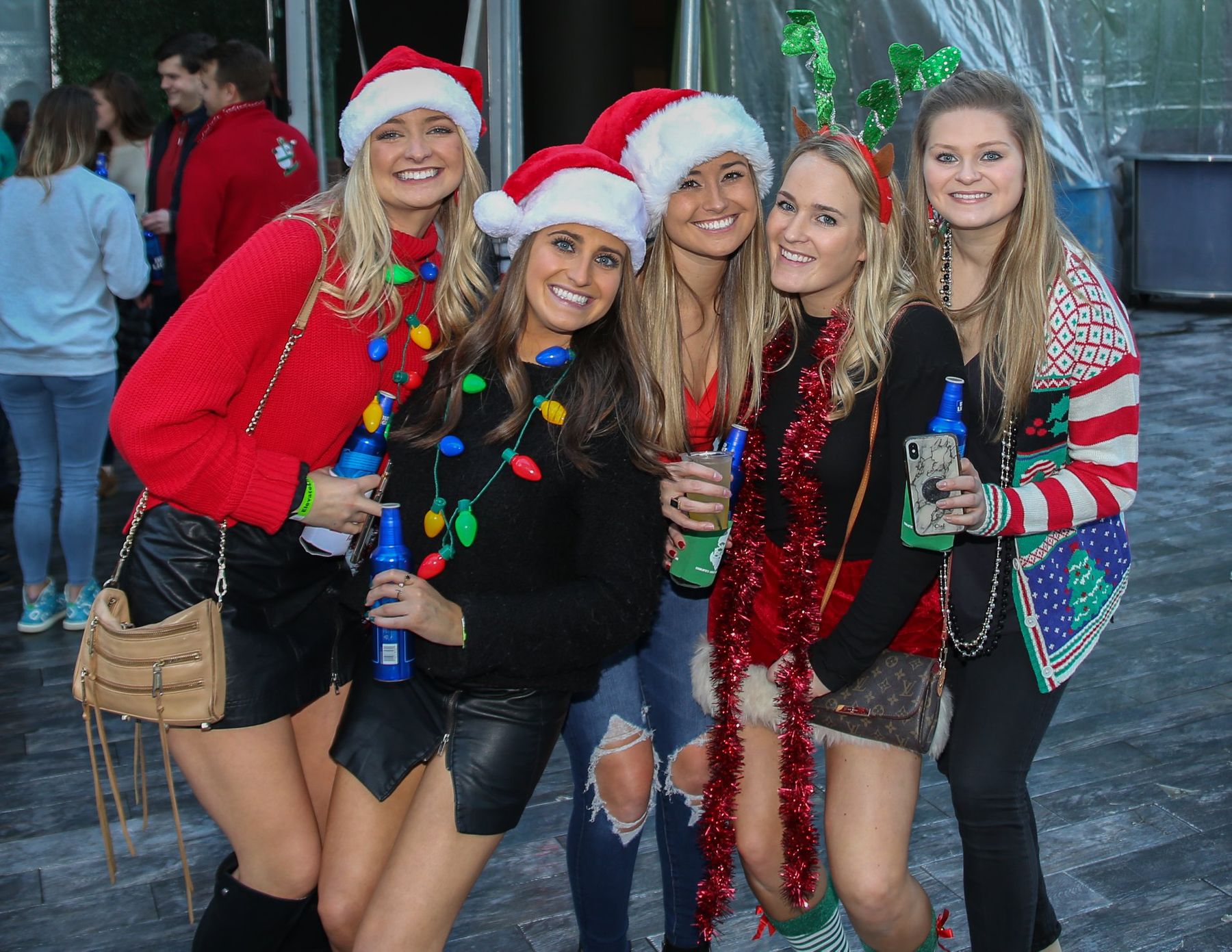 23rd Annual Santa Bar Crawl Uptown Charlotte, NC