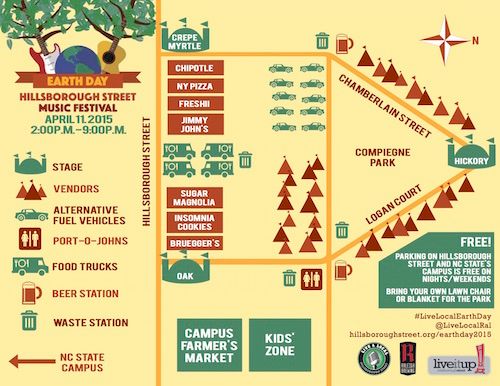 Live & Local Earth Day 2015 Event Map