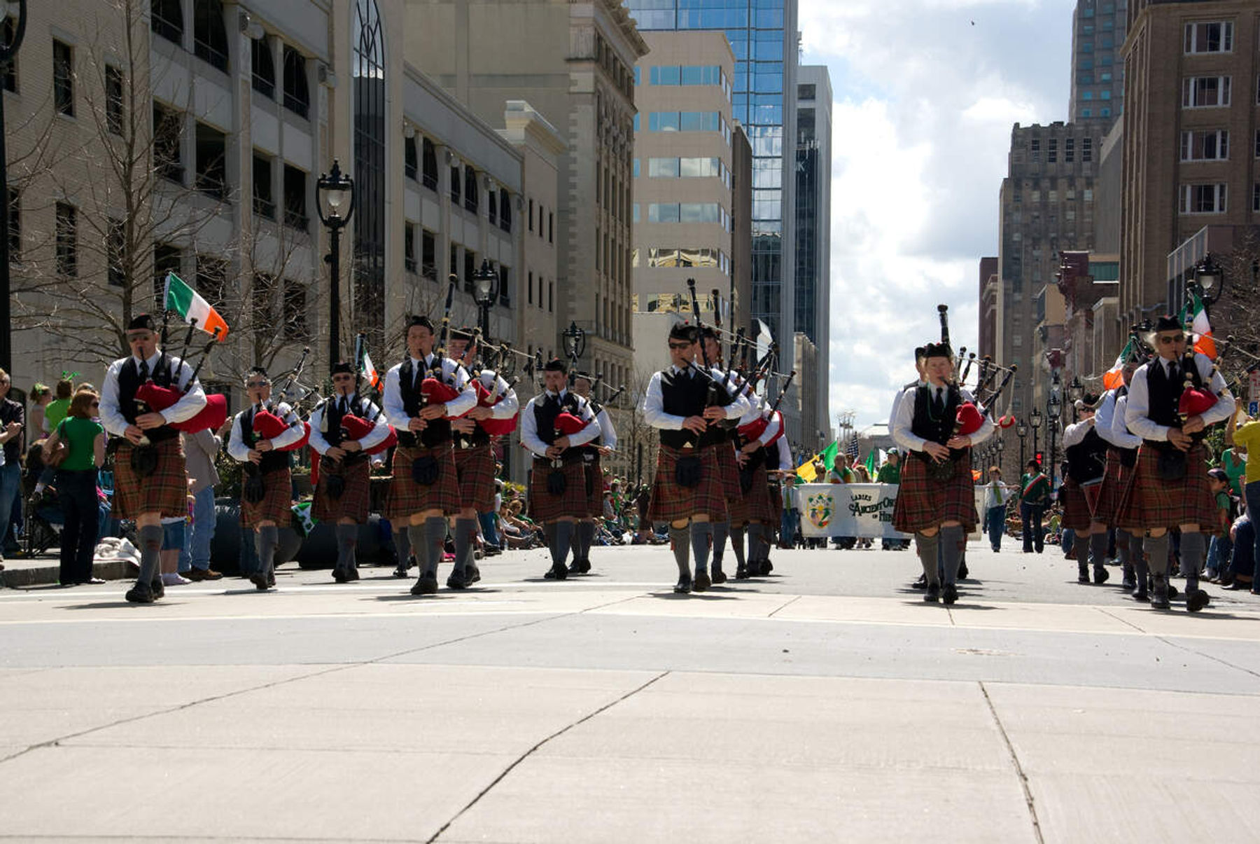 Raleigh St. Patrick's Day Parade 2022 Downtown Raleigh, NC