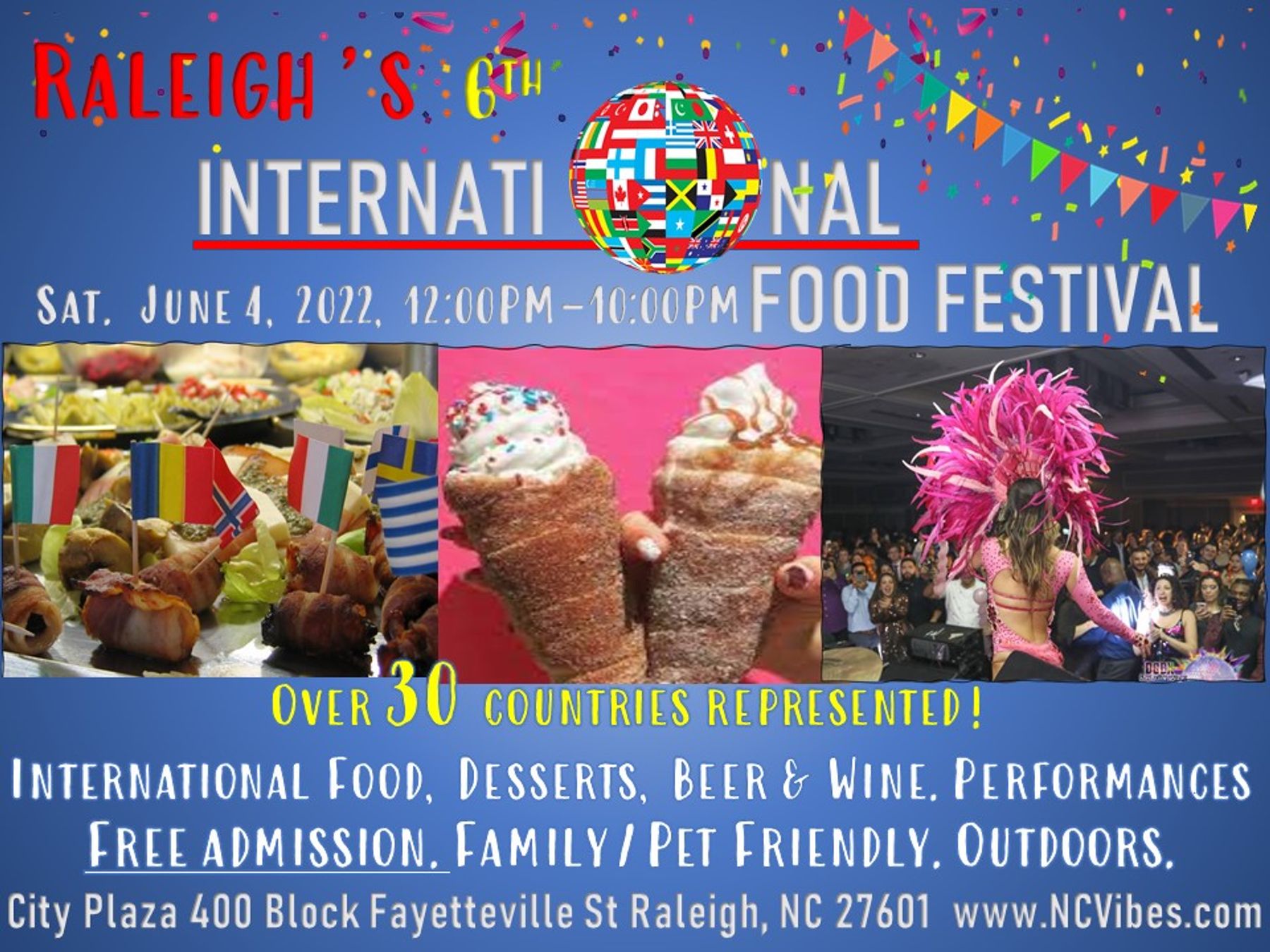 Raleigh's International Food Festival Downtown Raleigh, NC