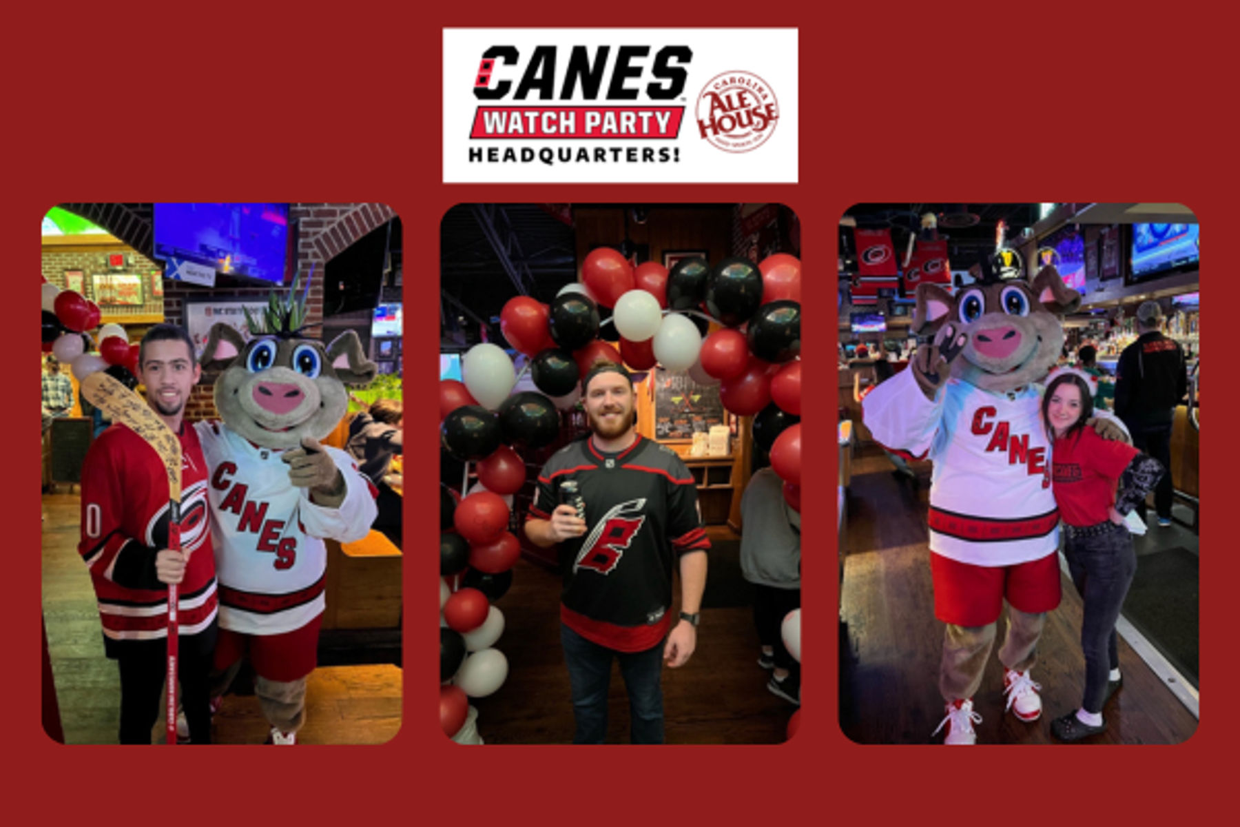 Canes Playoff Watch Party Downtown Raleigh, NC