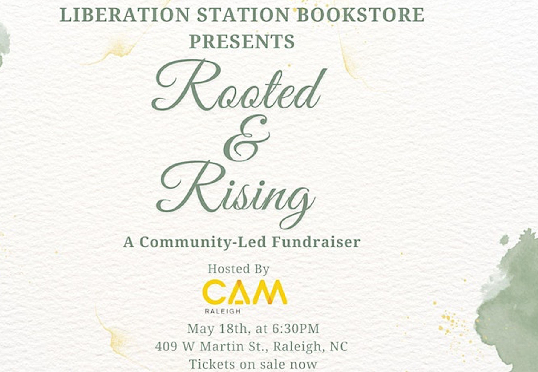 Liberation Station fundraiser, opening Juneteenth