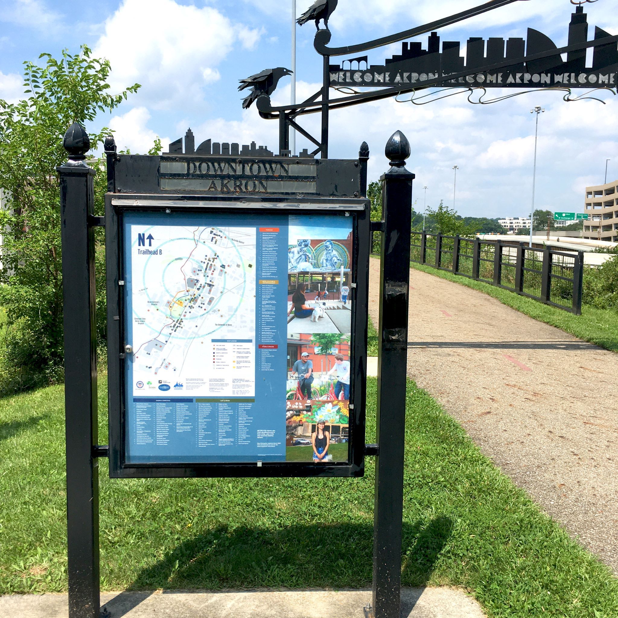 A Look at Main Street Wayfinding | Downtown Akron Partnership | Akron, OH
